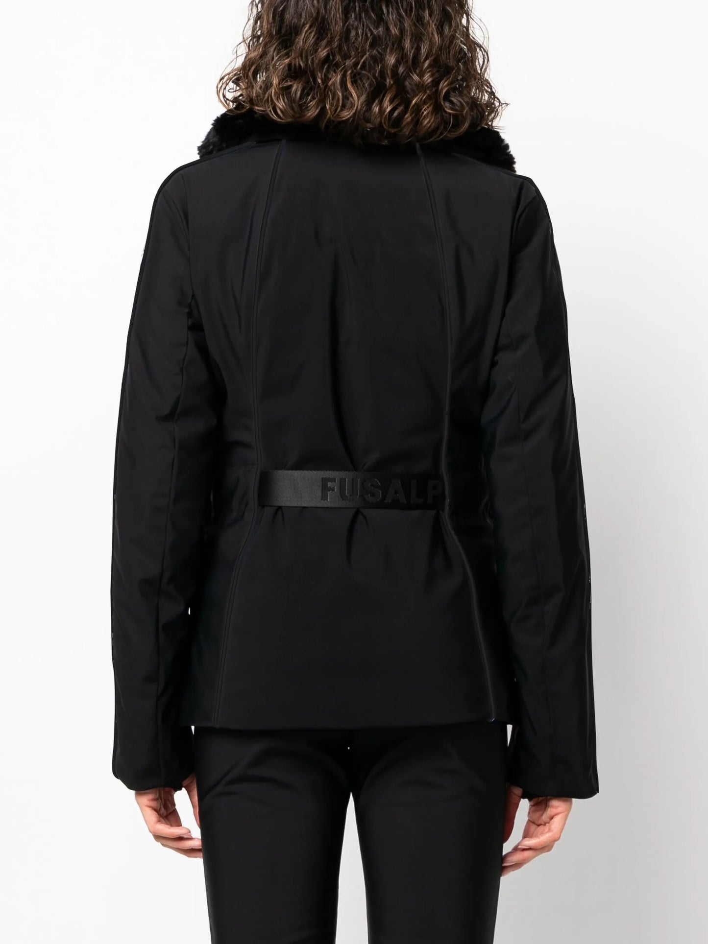 Angela II belted ski jacket