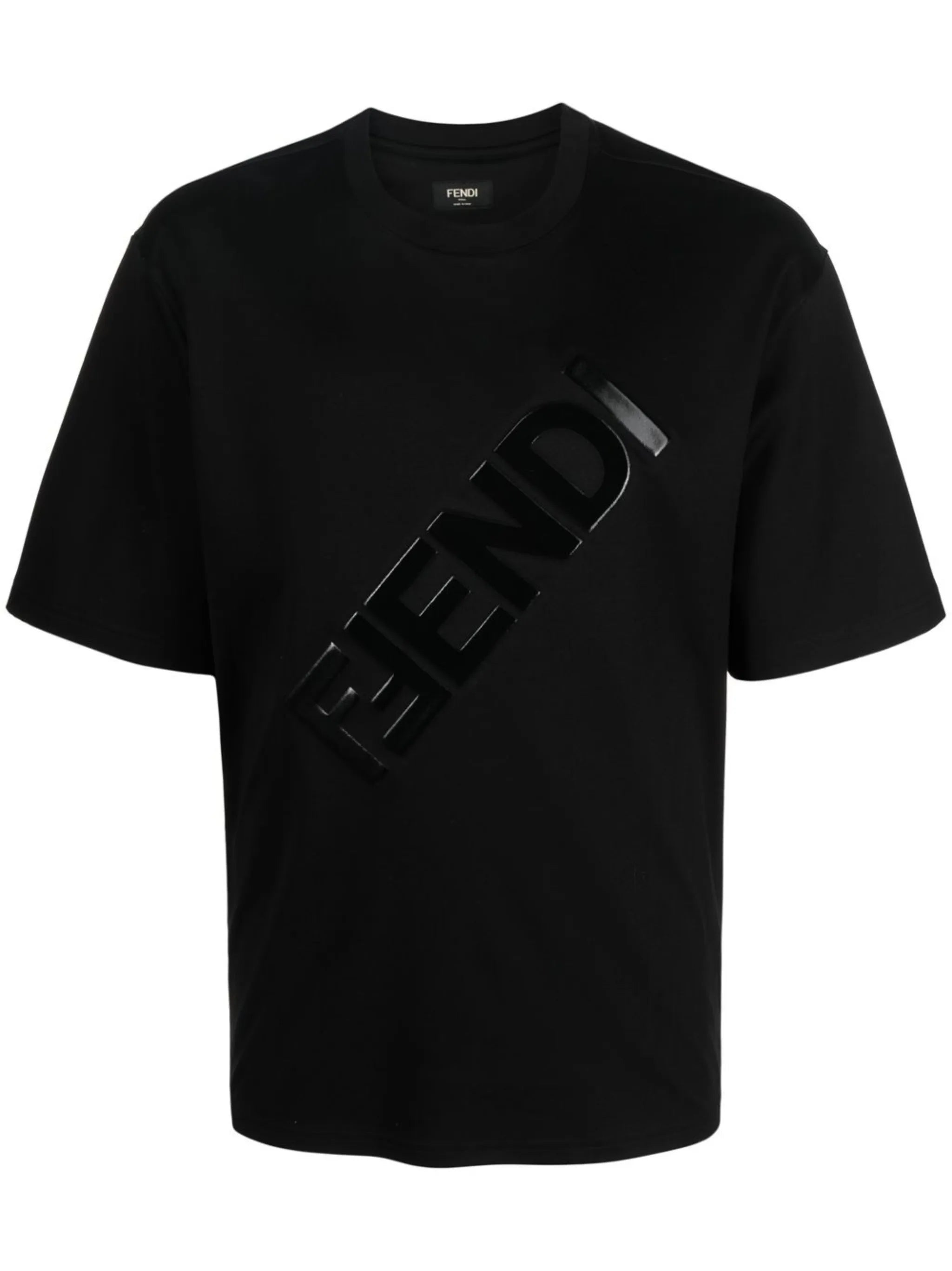 embossed-logo T-shirt