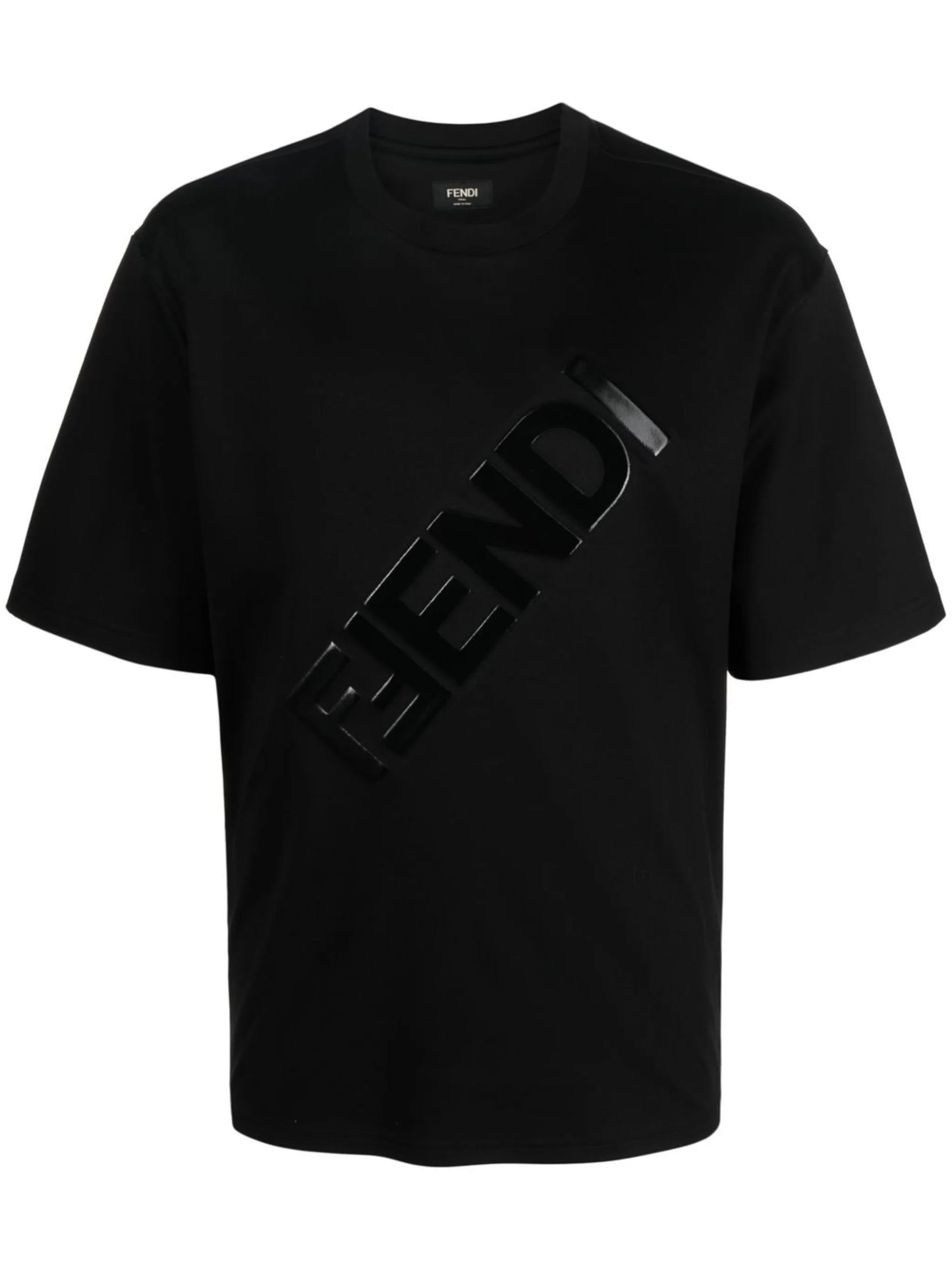 embossed-logo T-shirt