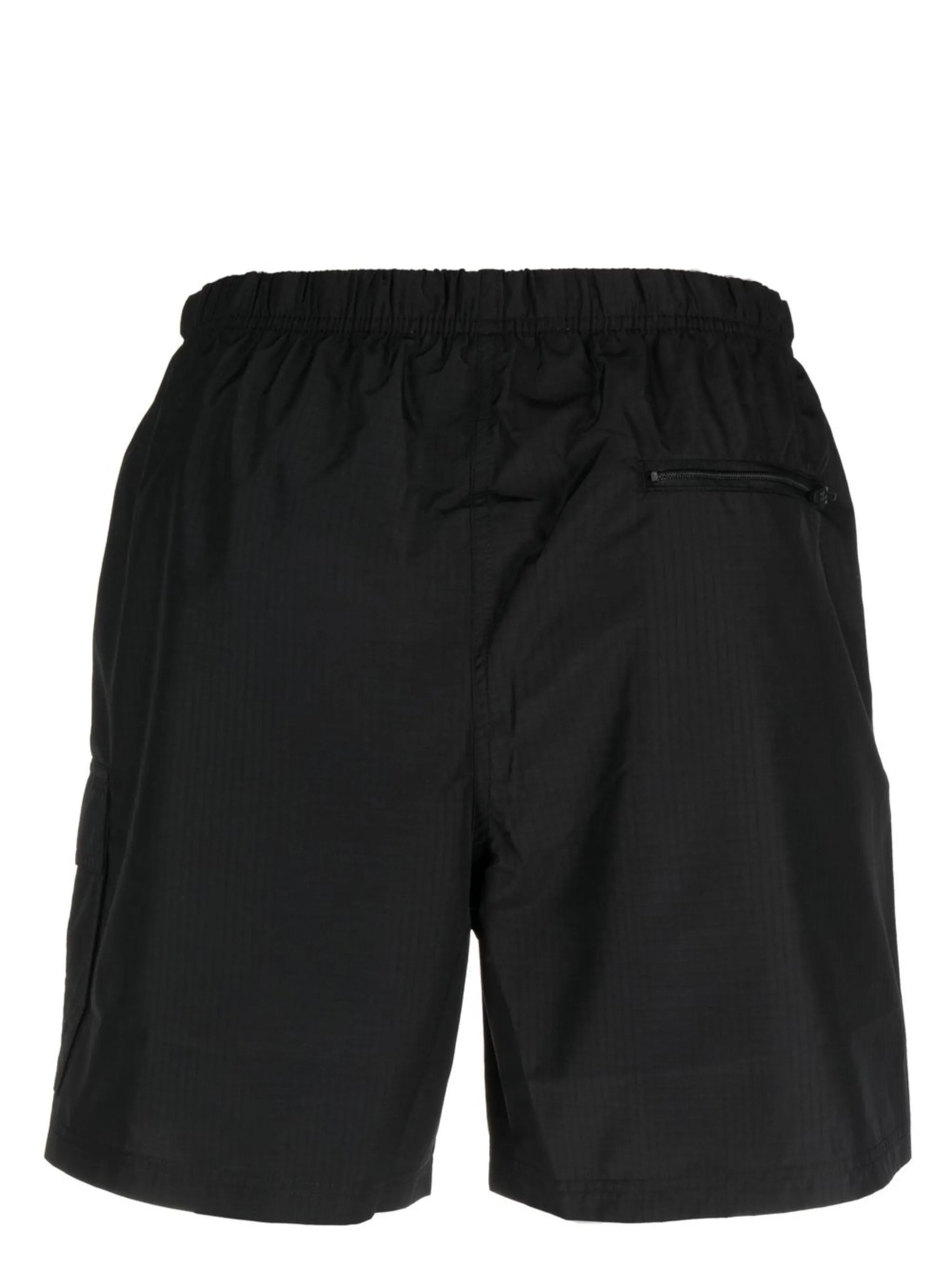 Industrial-strap swim shorts