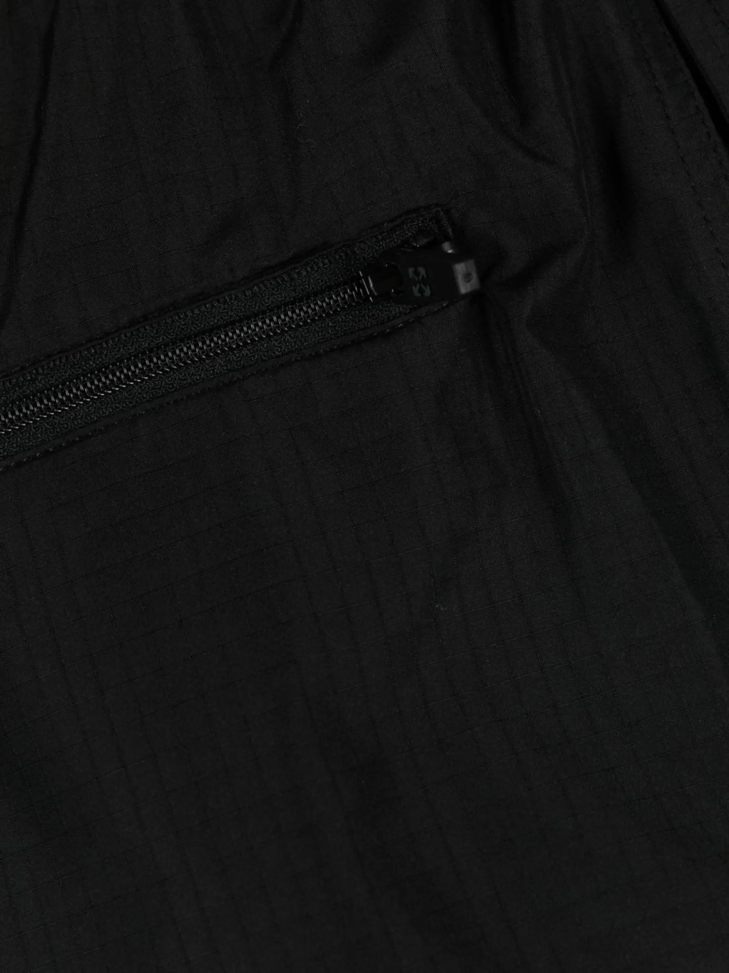 Industrial-strap swim shorts