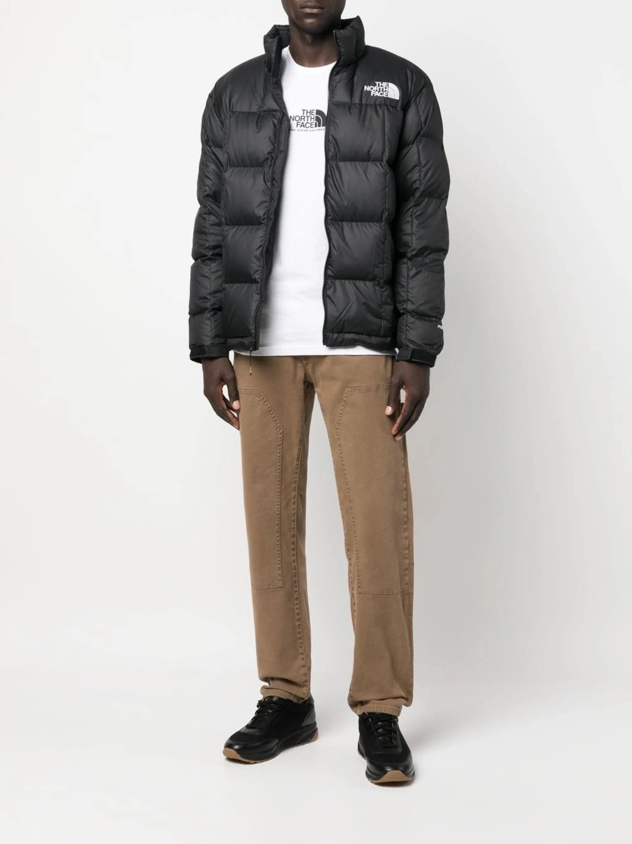 padded feather-down jacket