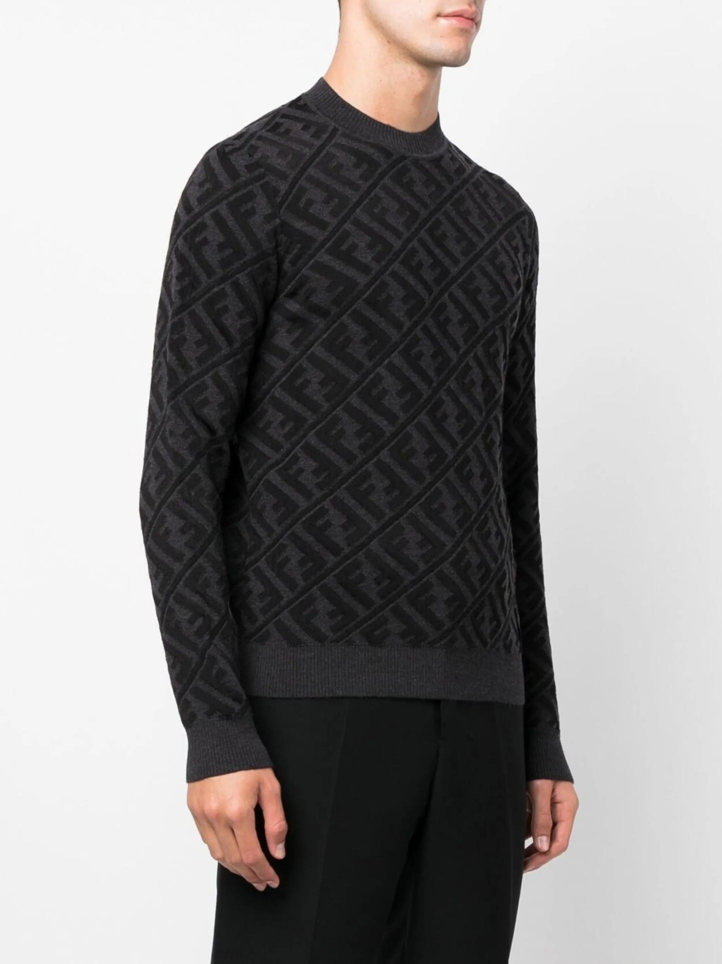 FF monogram-pattern jumper