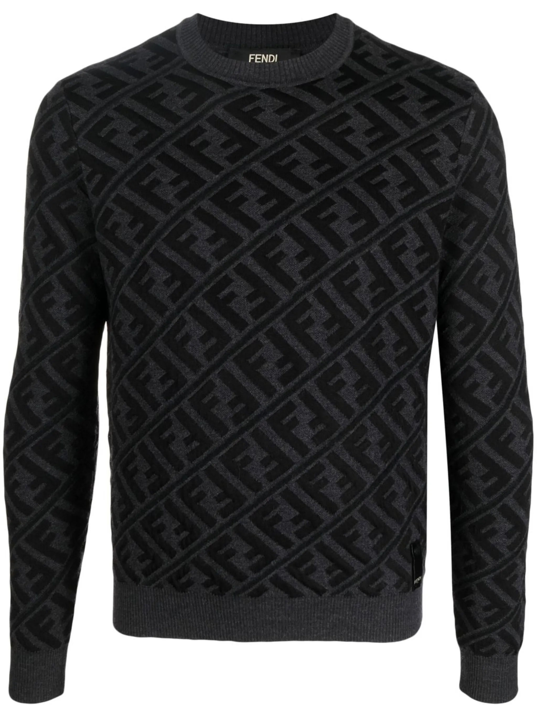 FF monogram-pattern jumper