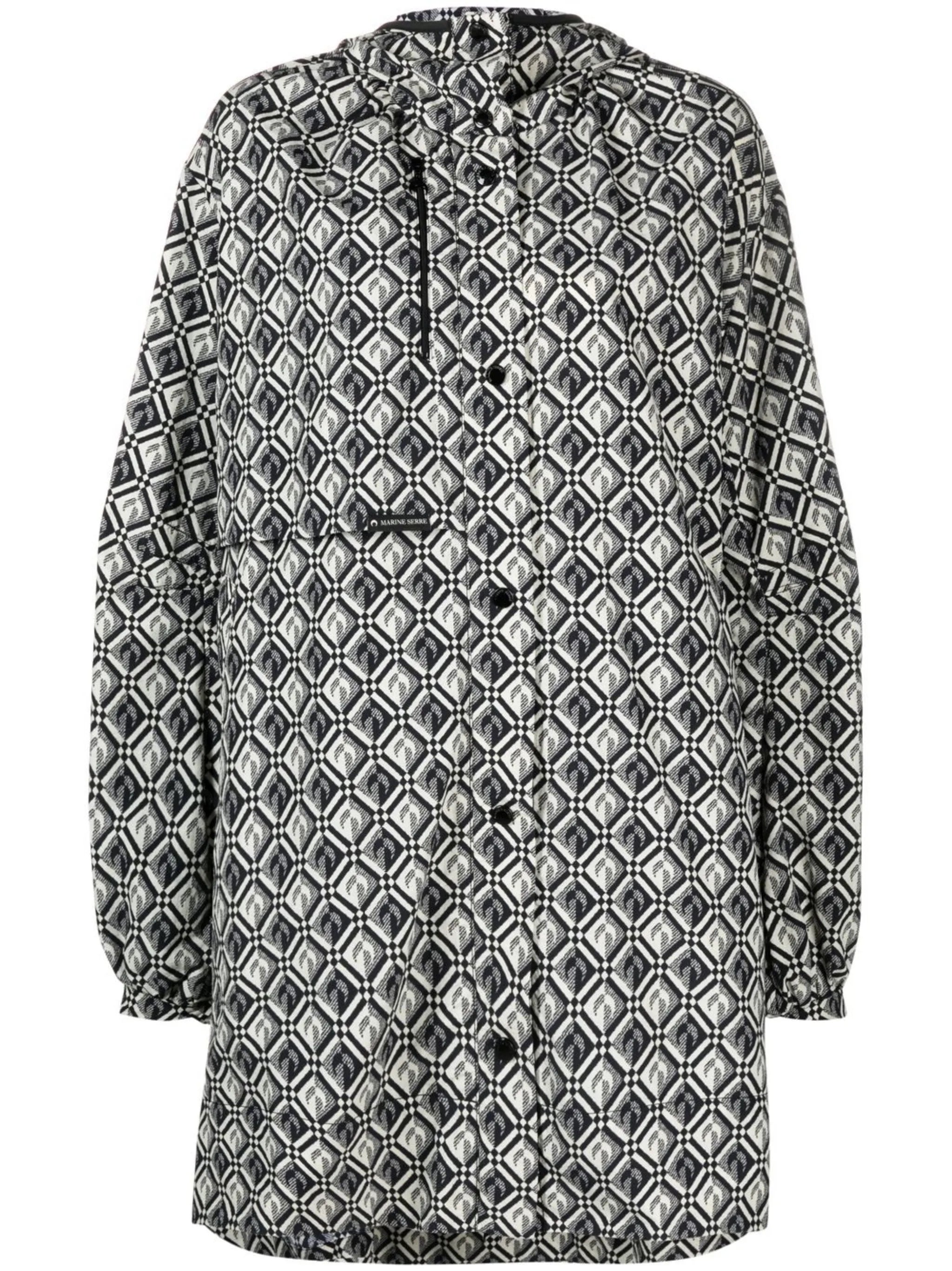 Moon Diamant hooded windbreaker