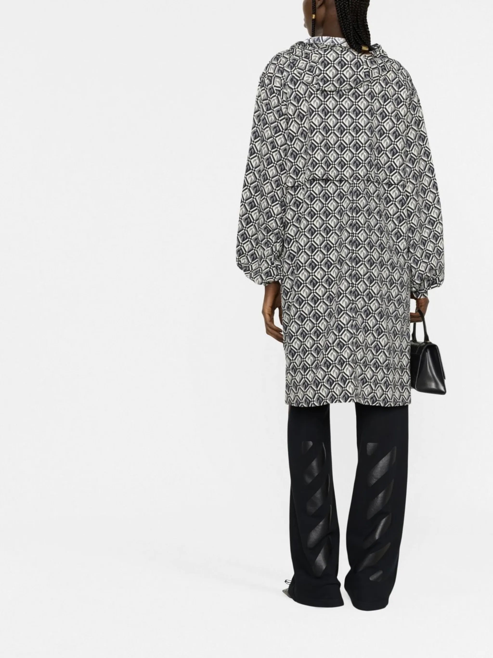 Moon Diamant hooded windbreaker