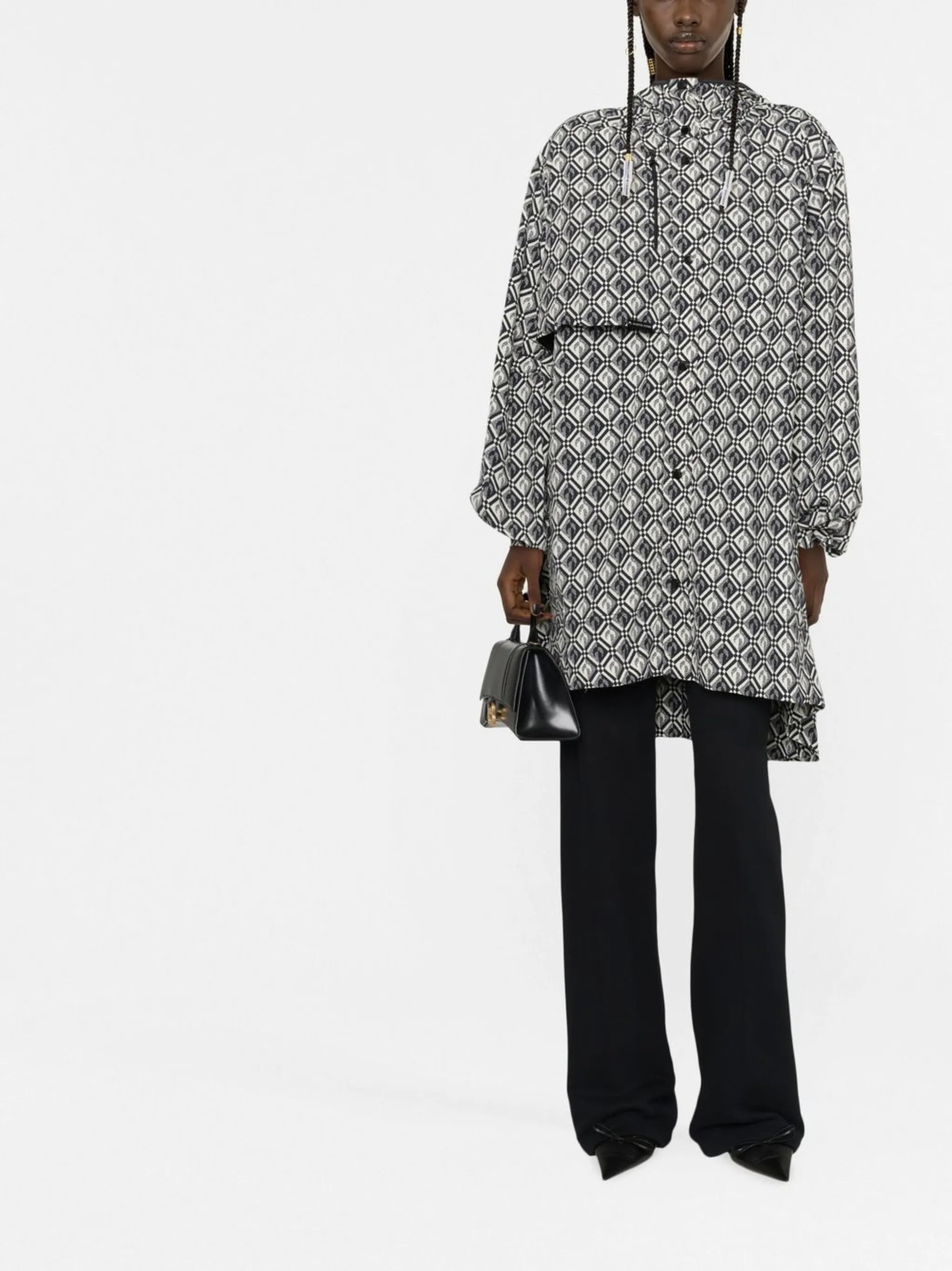 Moon Diamant hooded windbreaker