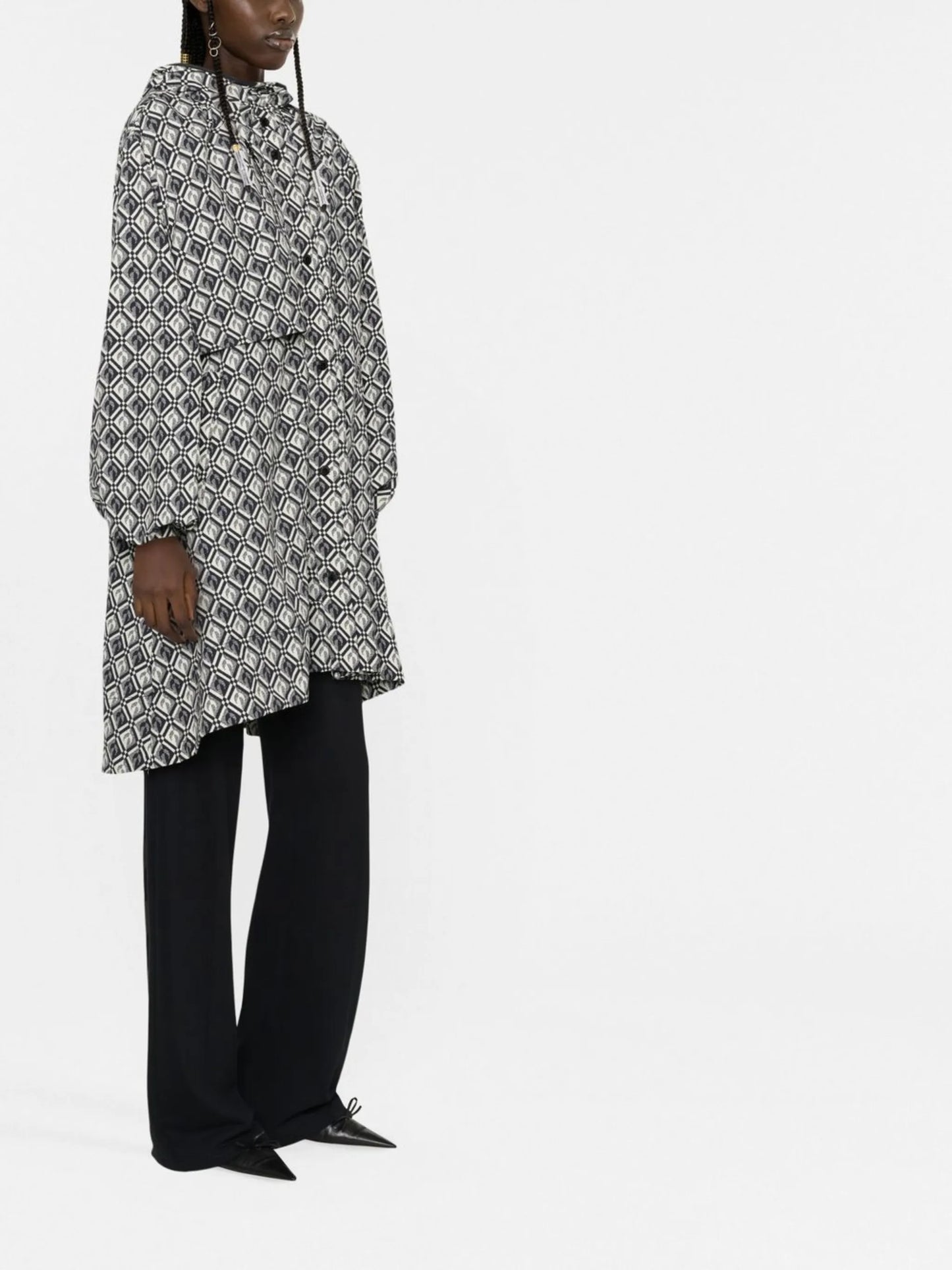 Moon Diamant hooded windbreaker