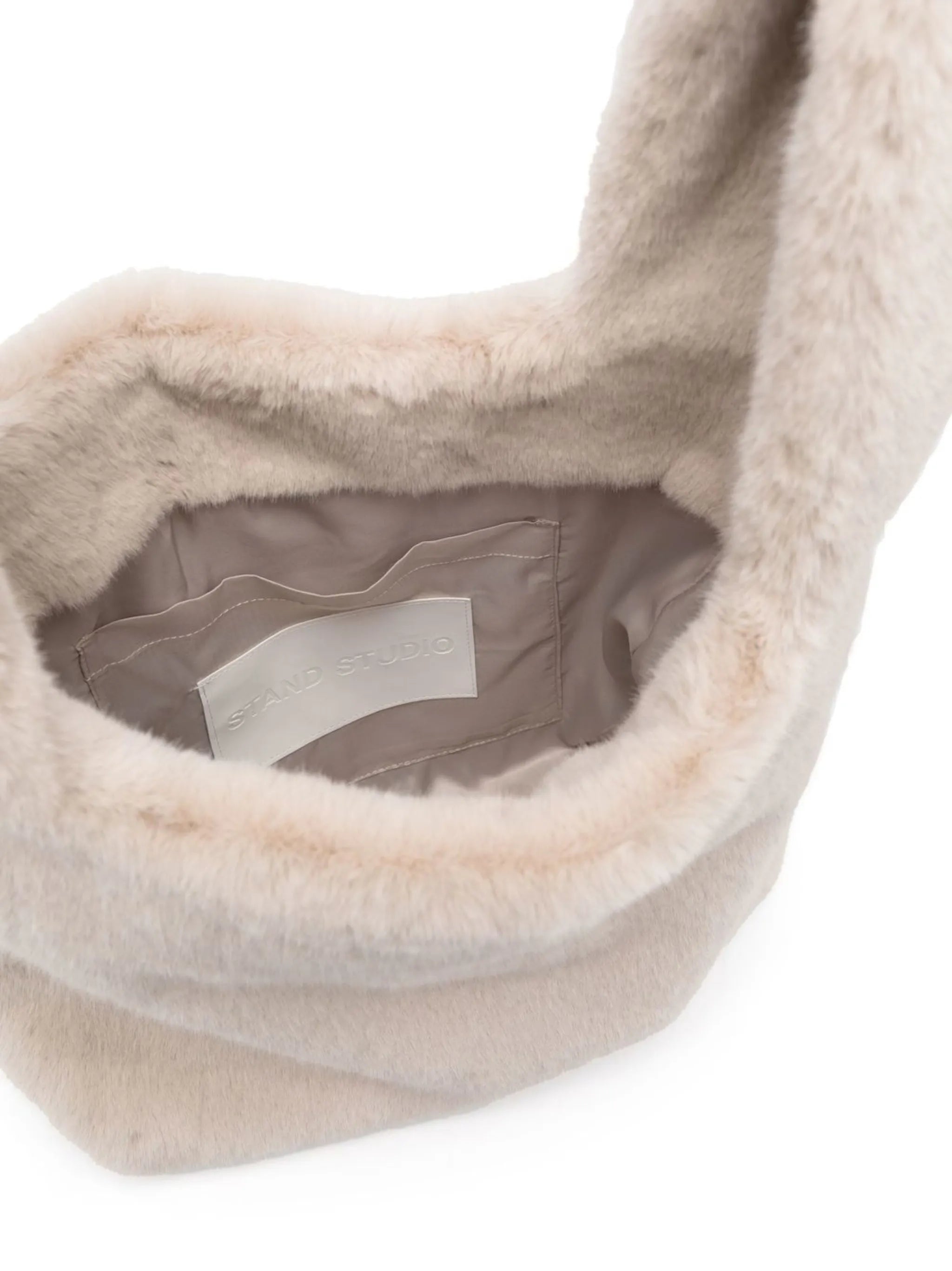 Mano Market faux-fur tote