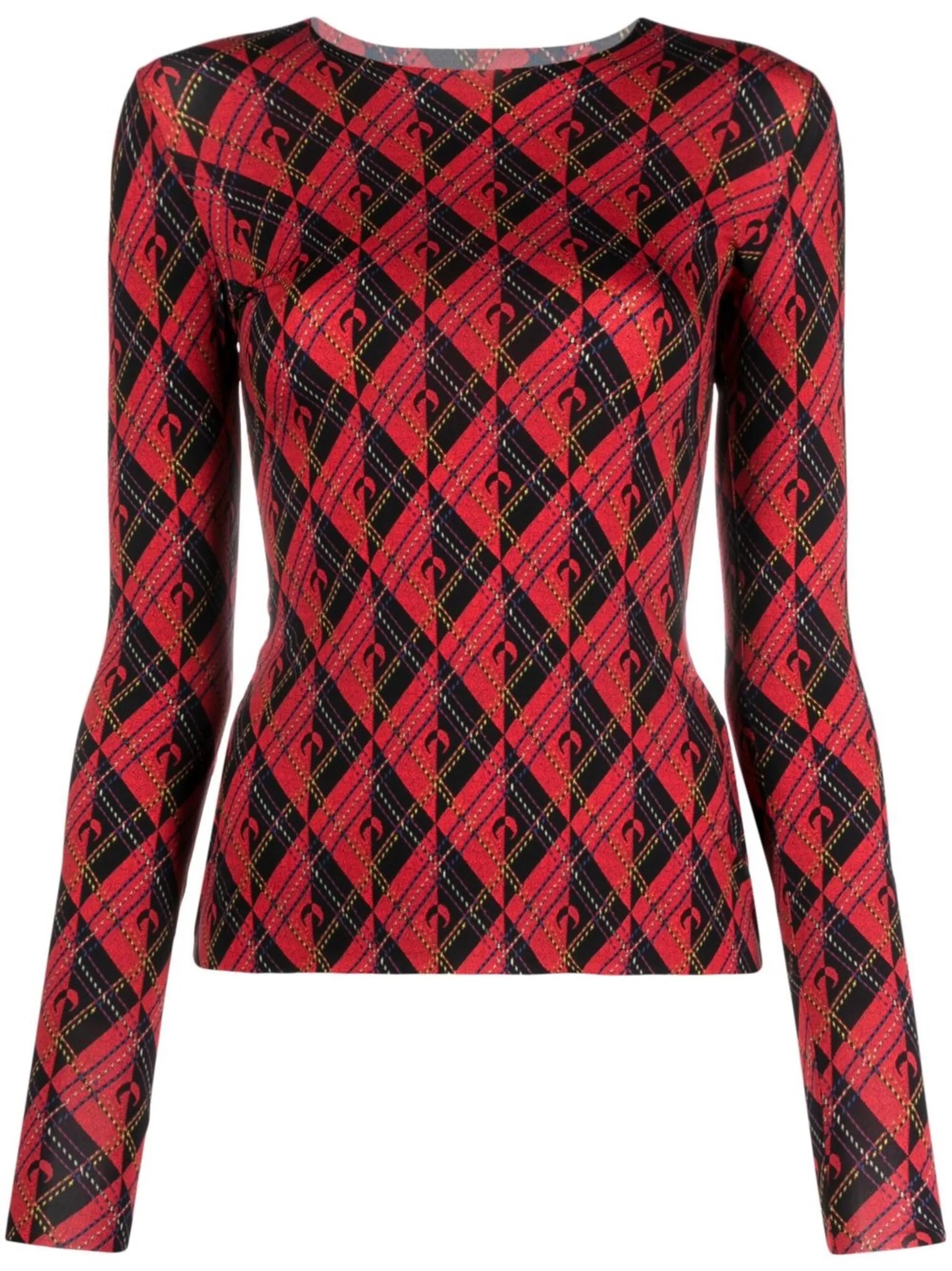 Moon Diamond long-sleeve top