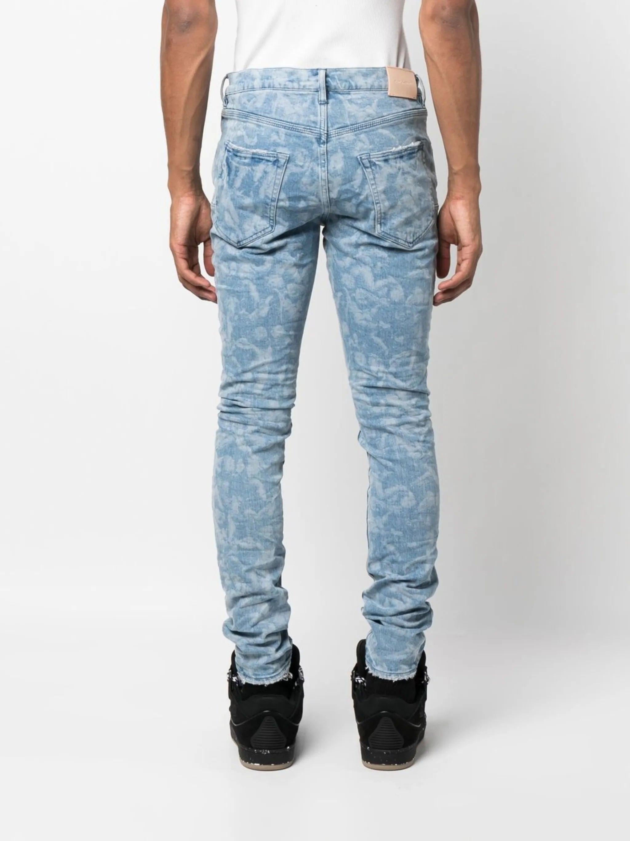 Cherub graphic-print jeans