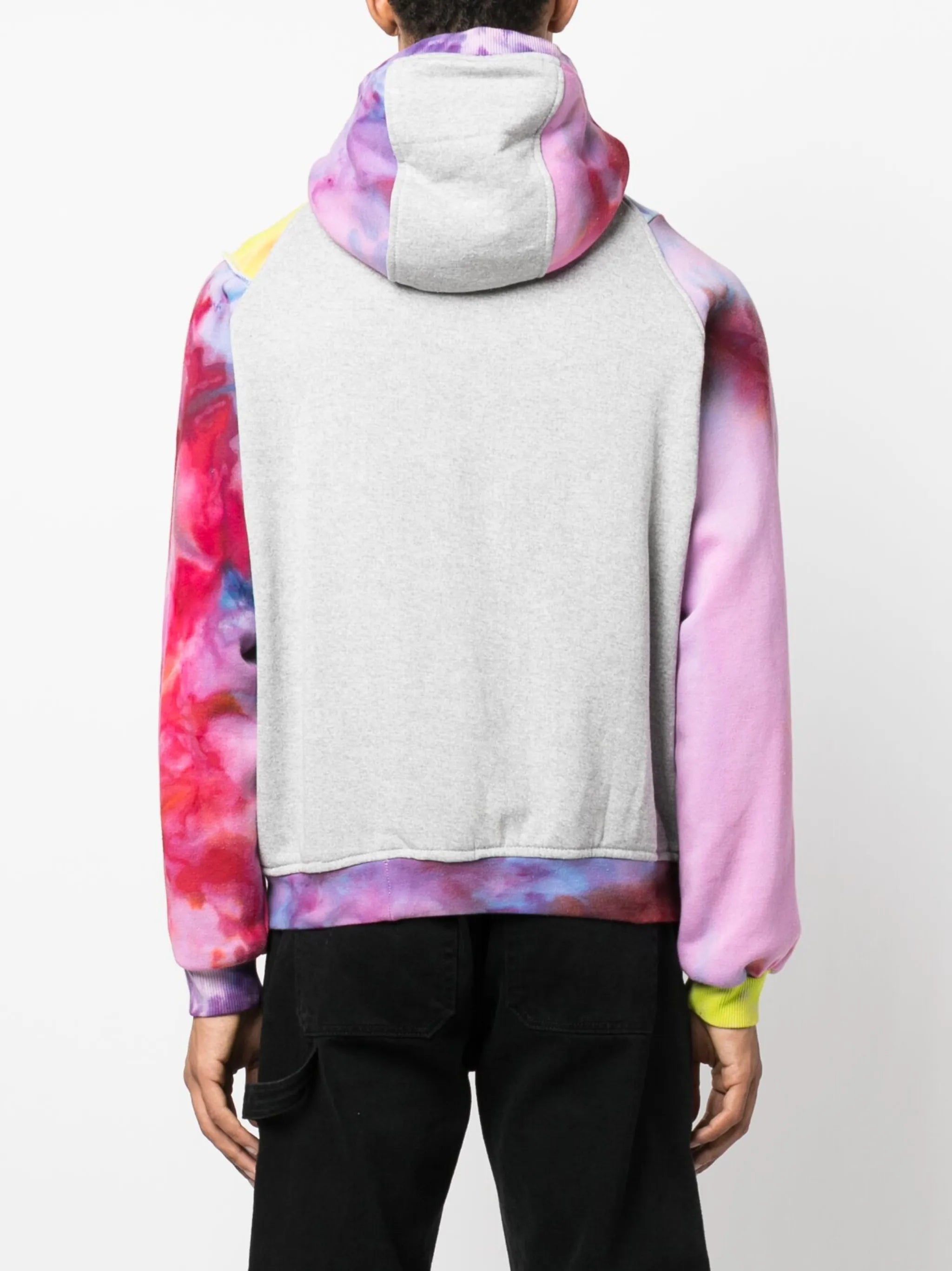 x Peter Simmonds panelled cotton hoodie