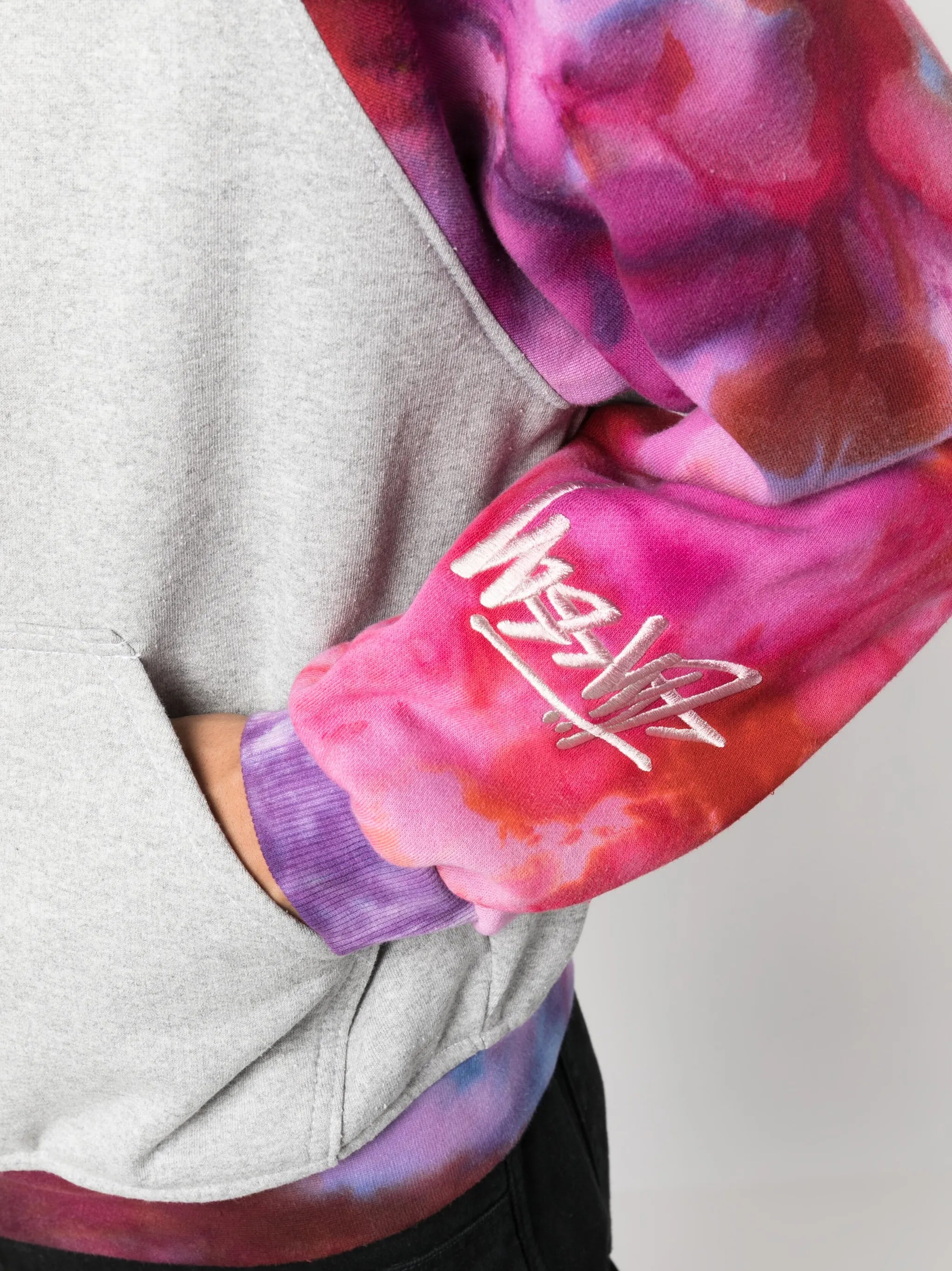 x Peter Simmonds panelled cotton hoodie