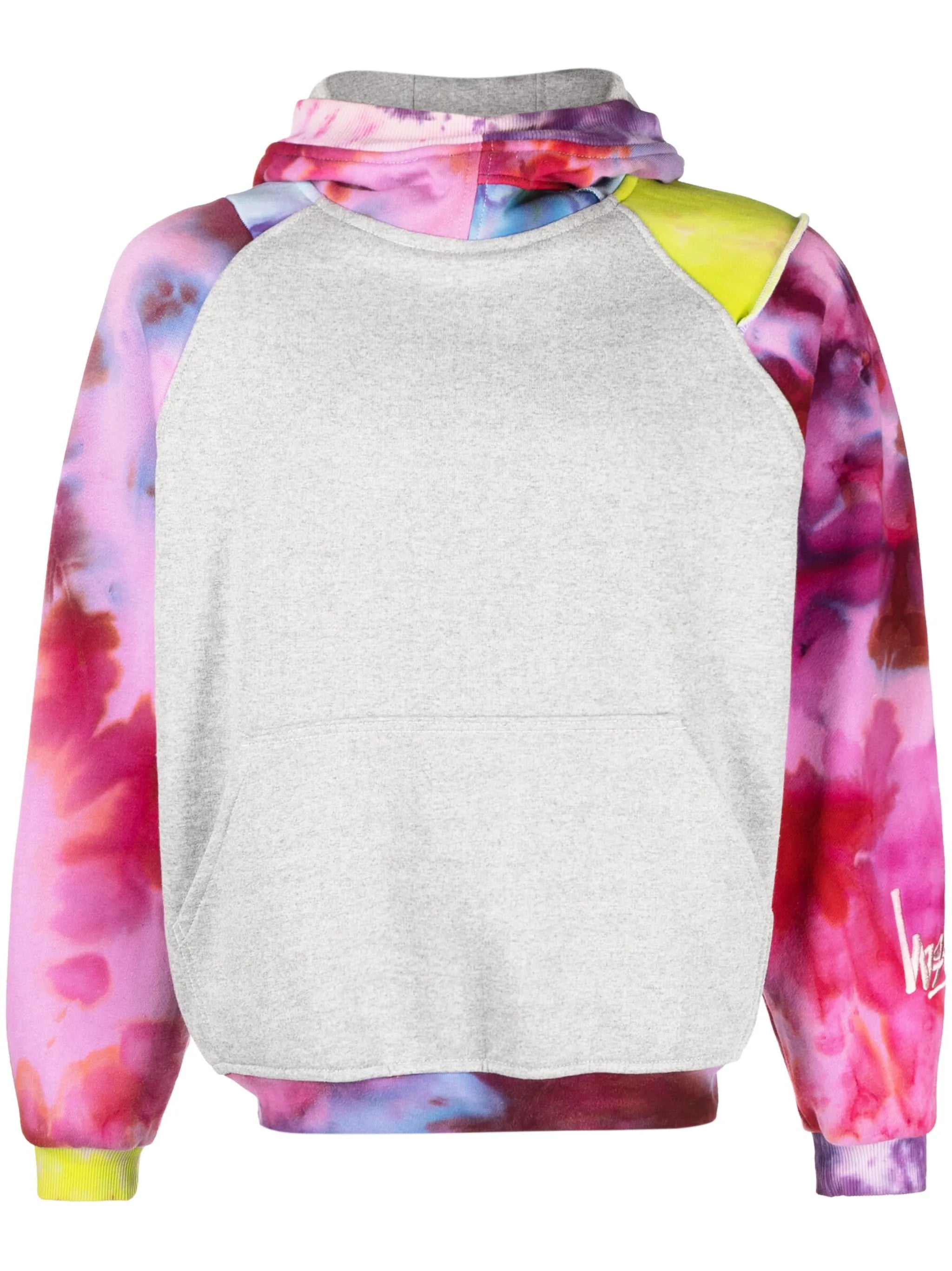 x Peter Simmonds panelled cotton hoodie