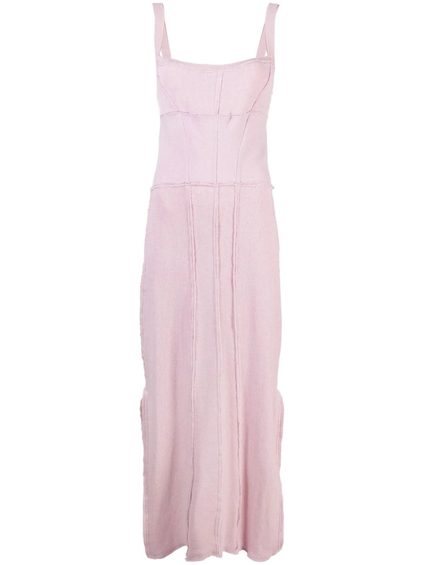 Knit corset-style slip dress