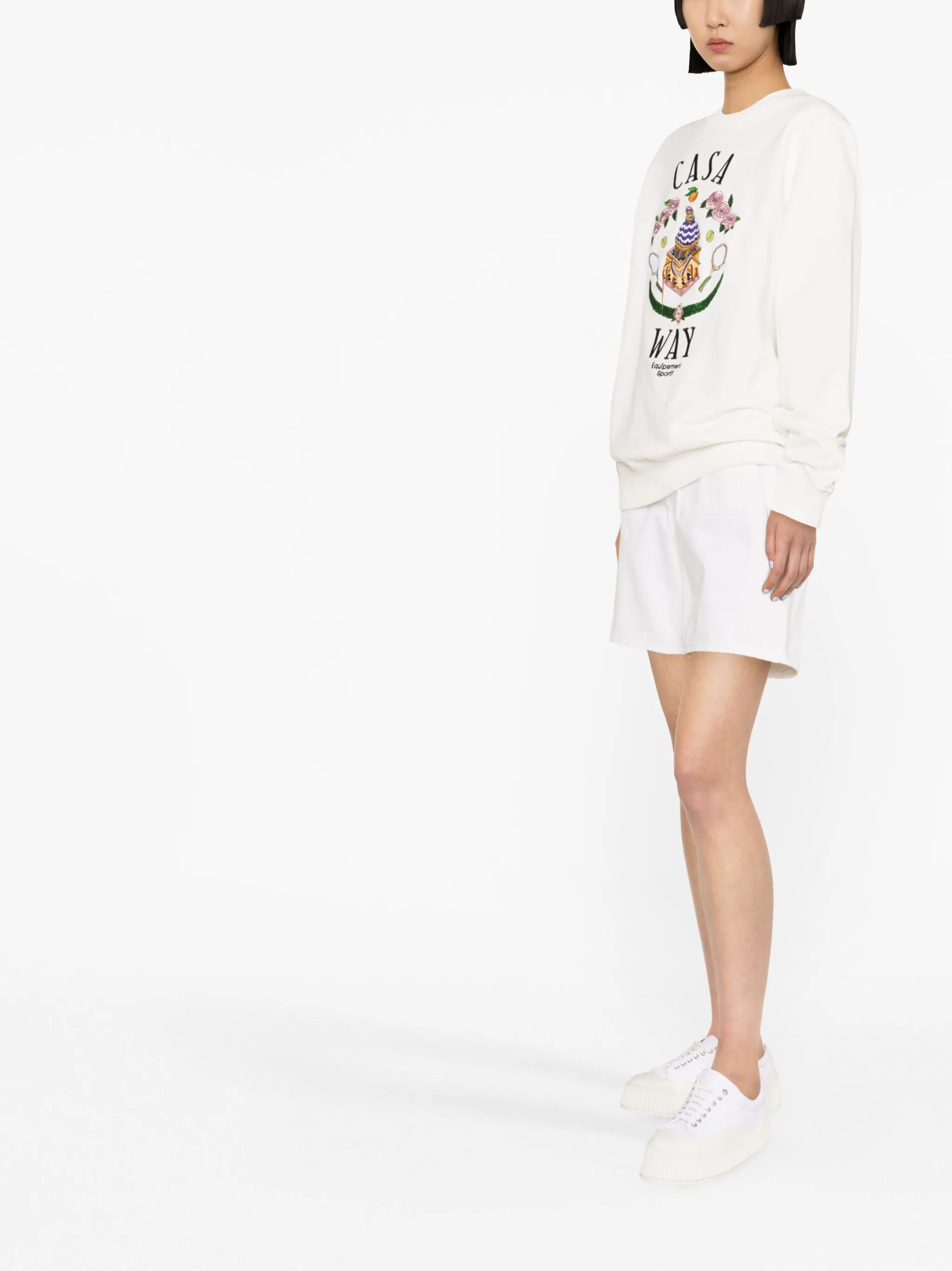 Casa Way embroidered sweatshirt