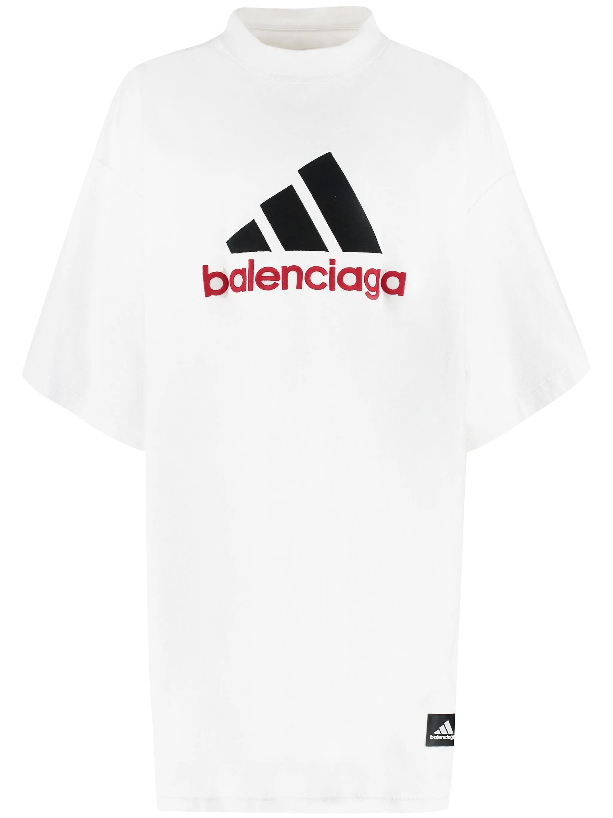 x adidas logo-print T-shirt
