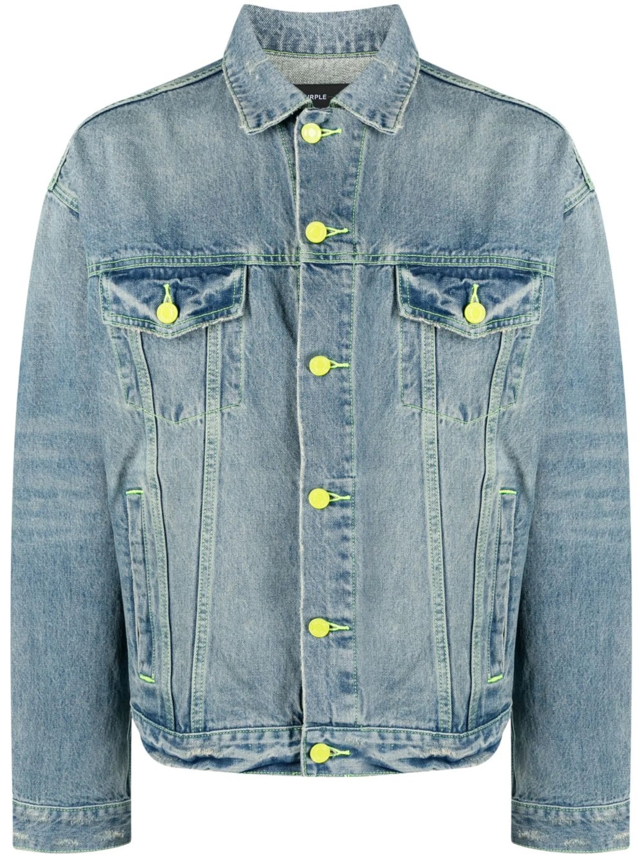 vintage washed denim jacket