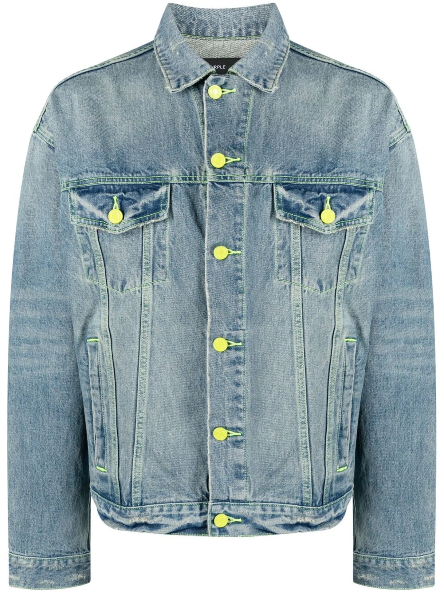vintage washed denim jacket