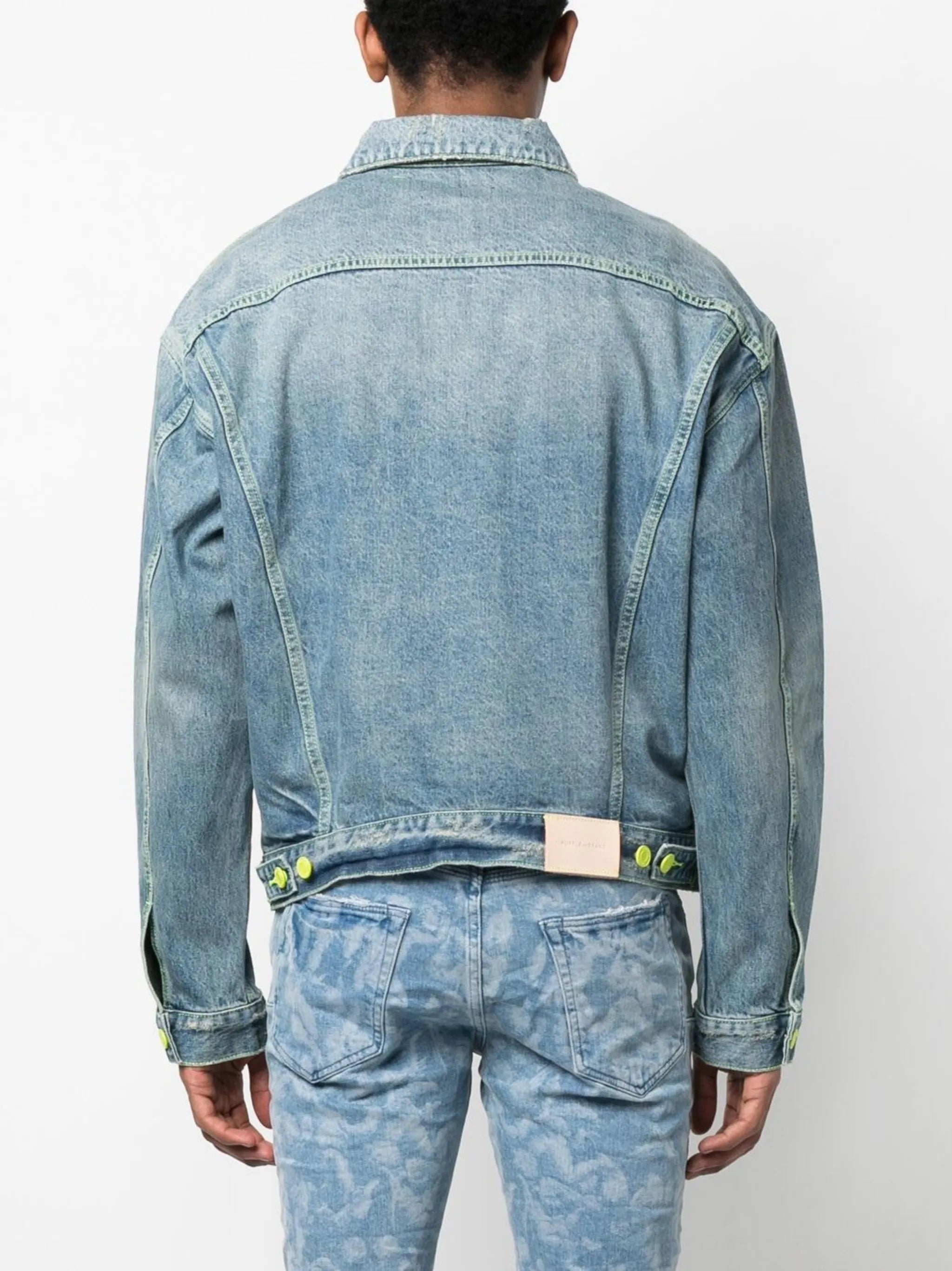 vintage washed denim jacket