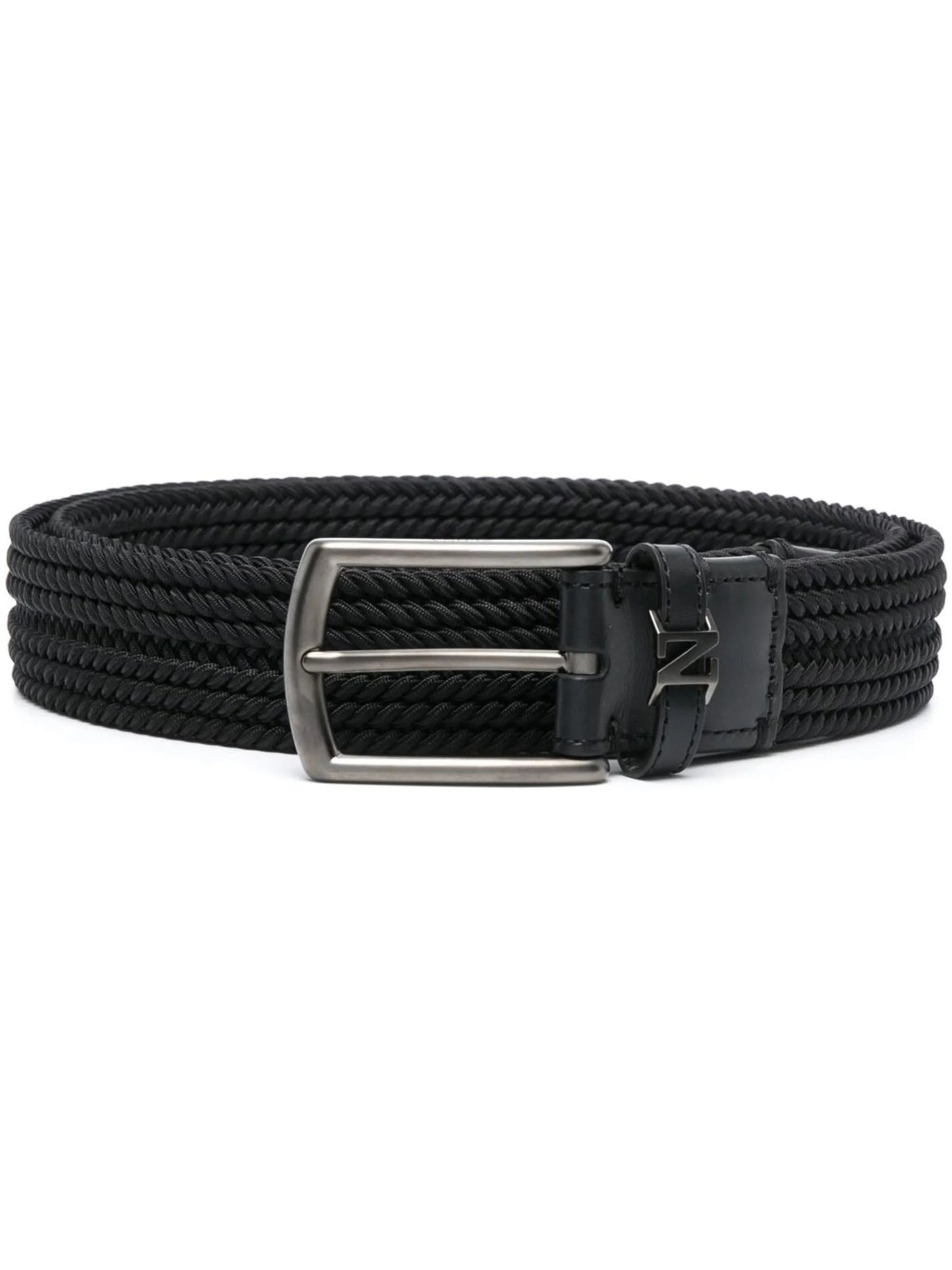 Triple Stitch interwoven buckle belt