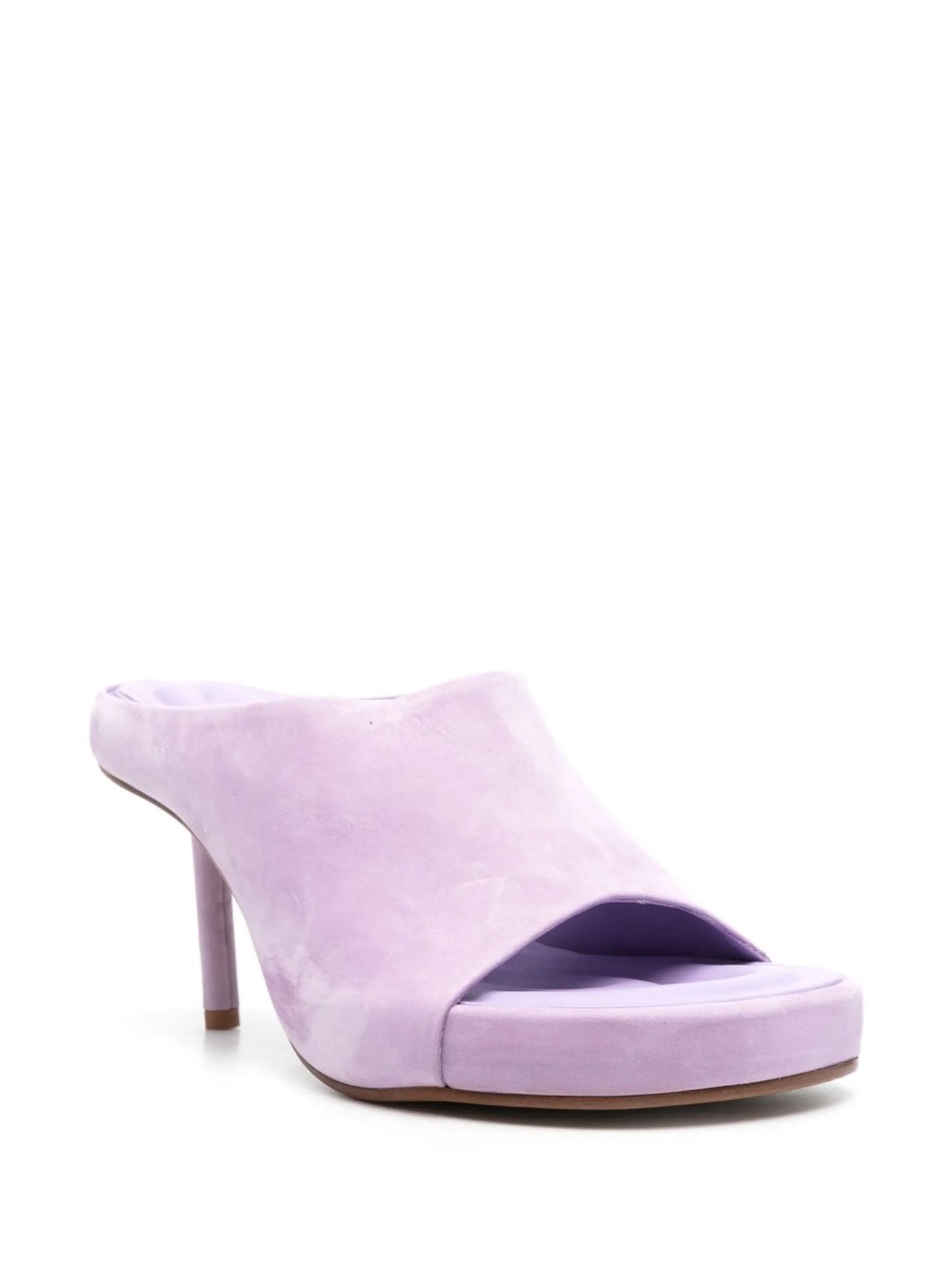 moulded calf-suede sandals