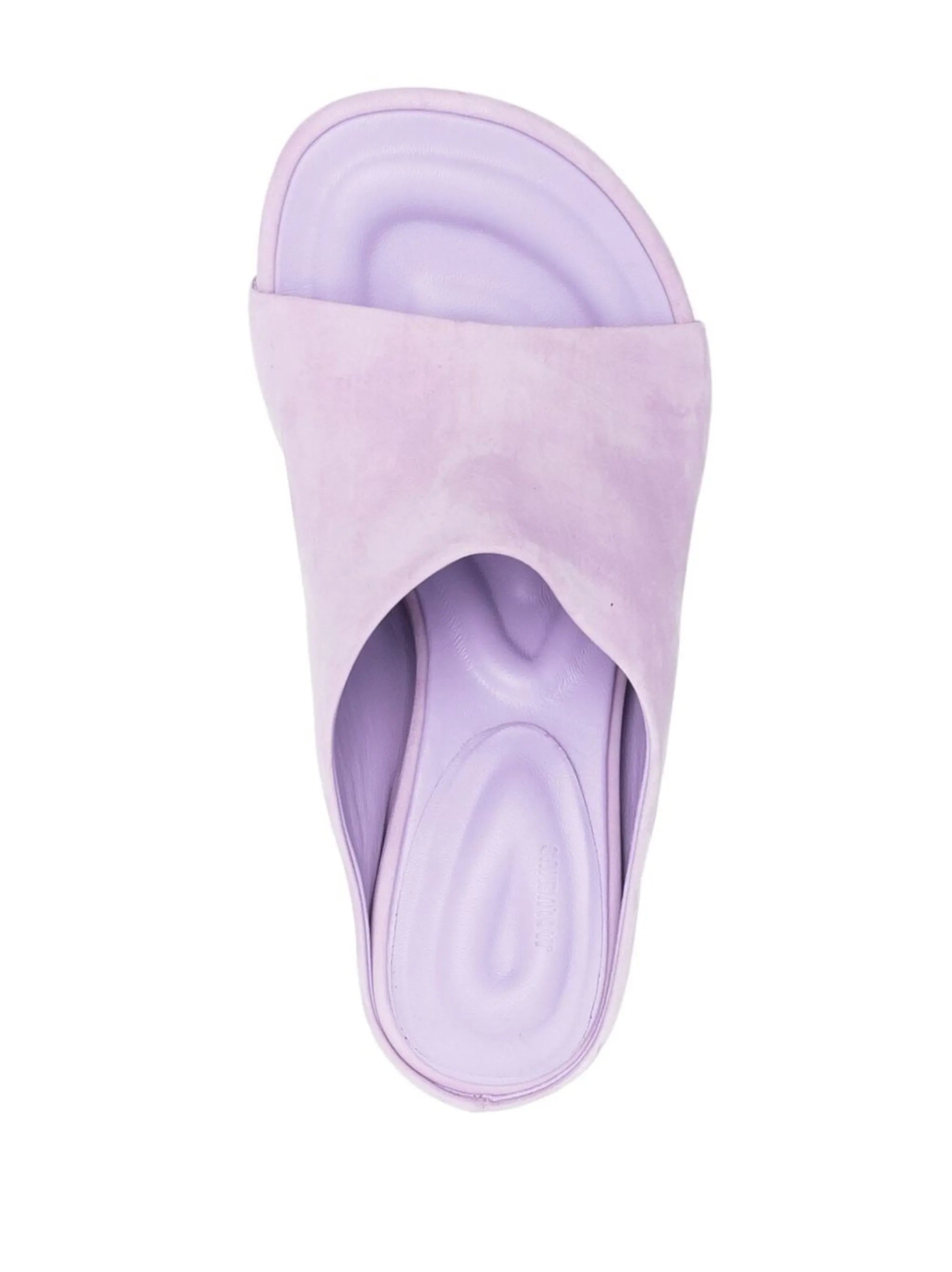 moulded calf-suede sandals