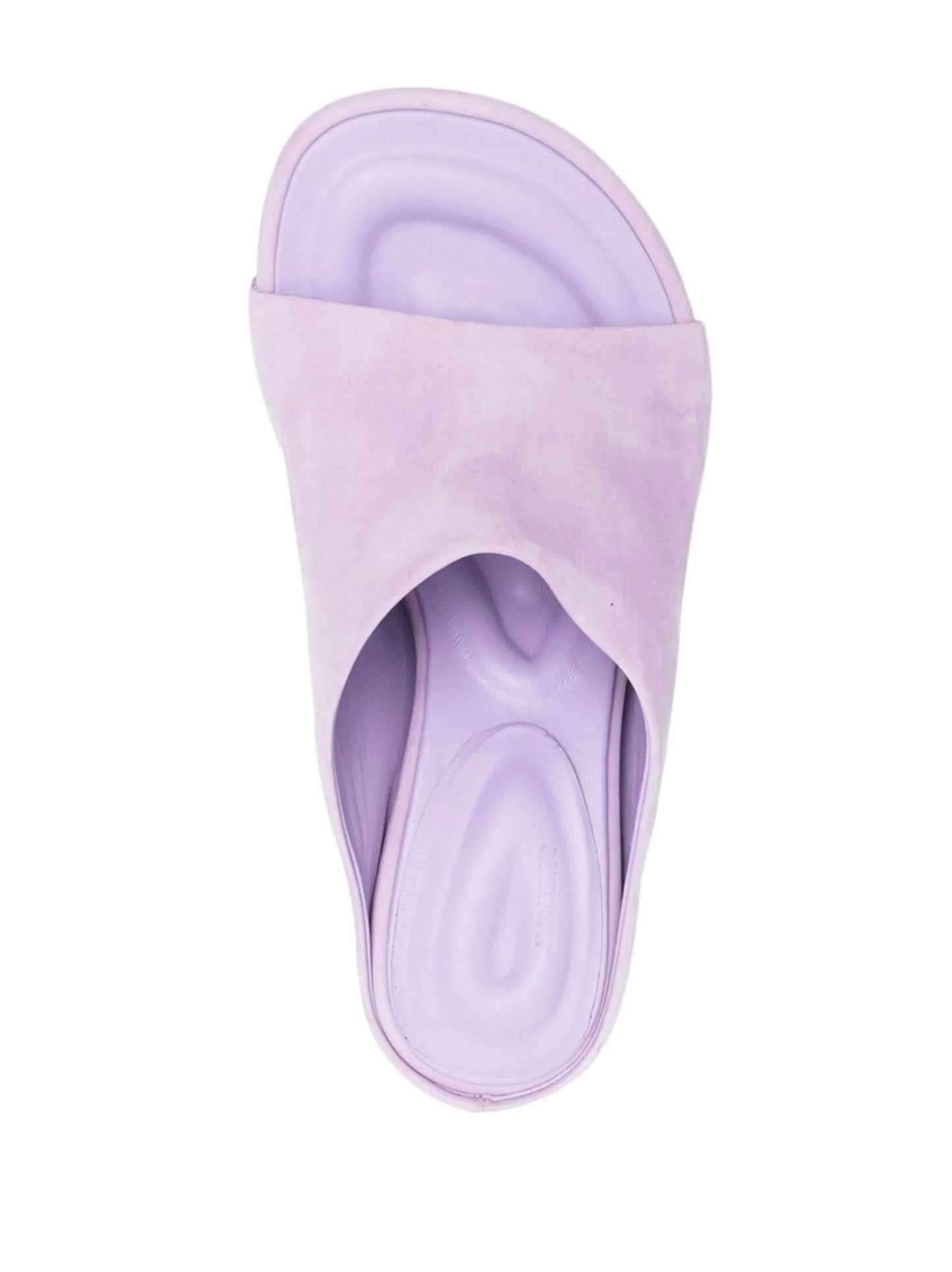 moulded calf-suede sandals