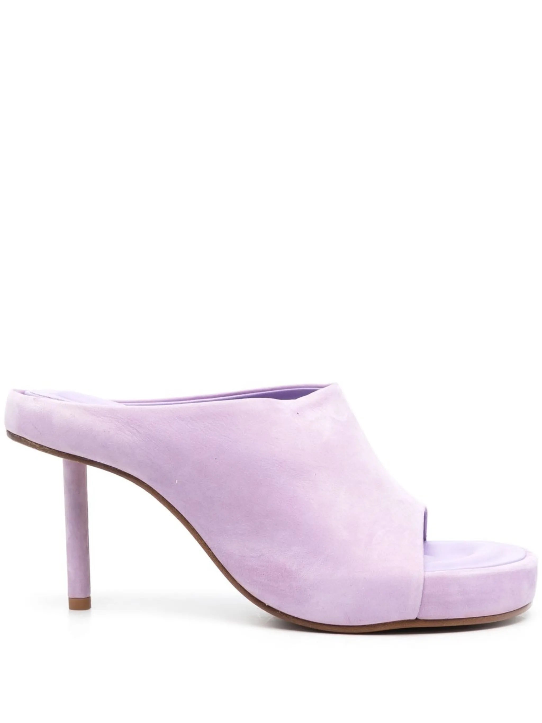 moulded calf-suede sandals