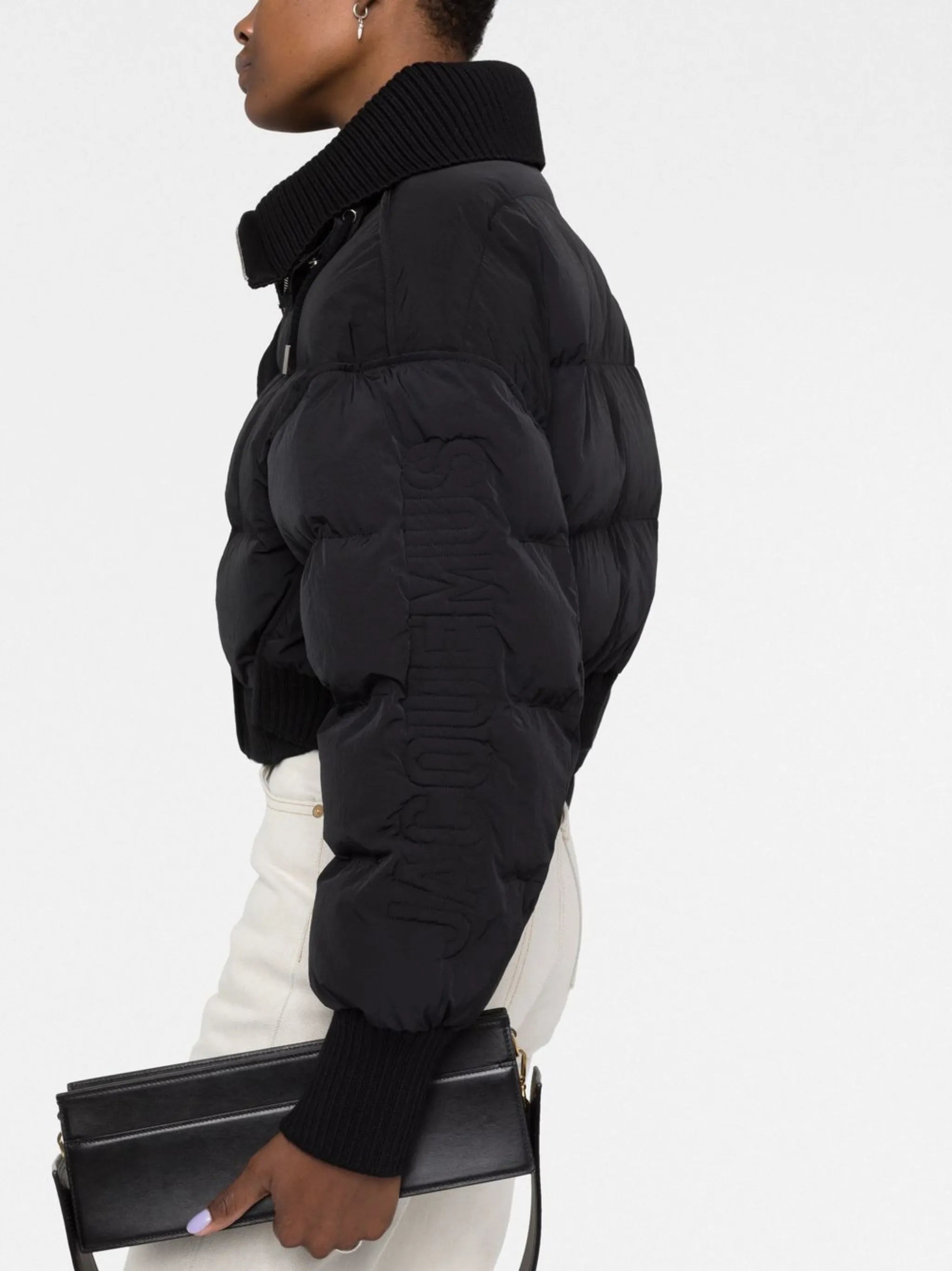Briciola cropped puffer jacket