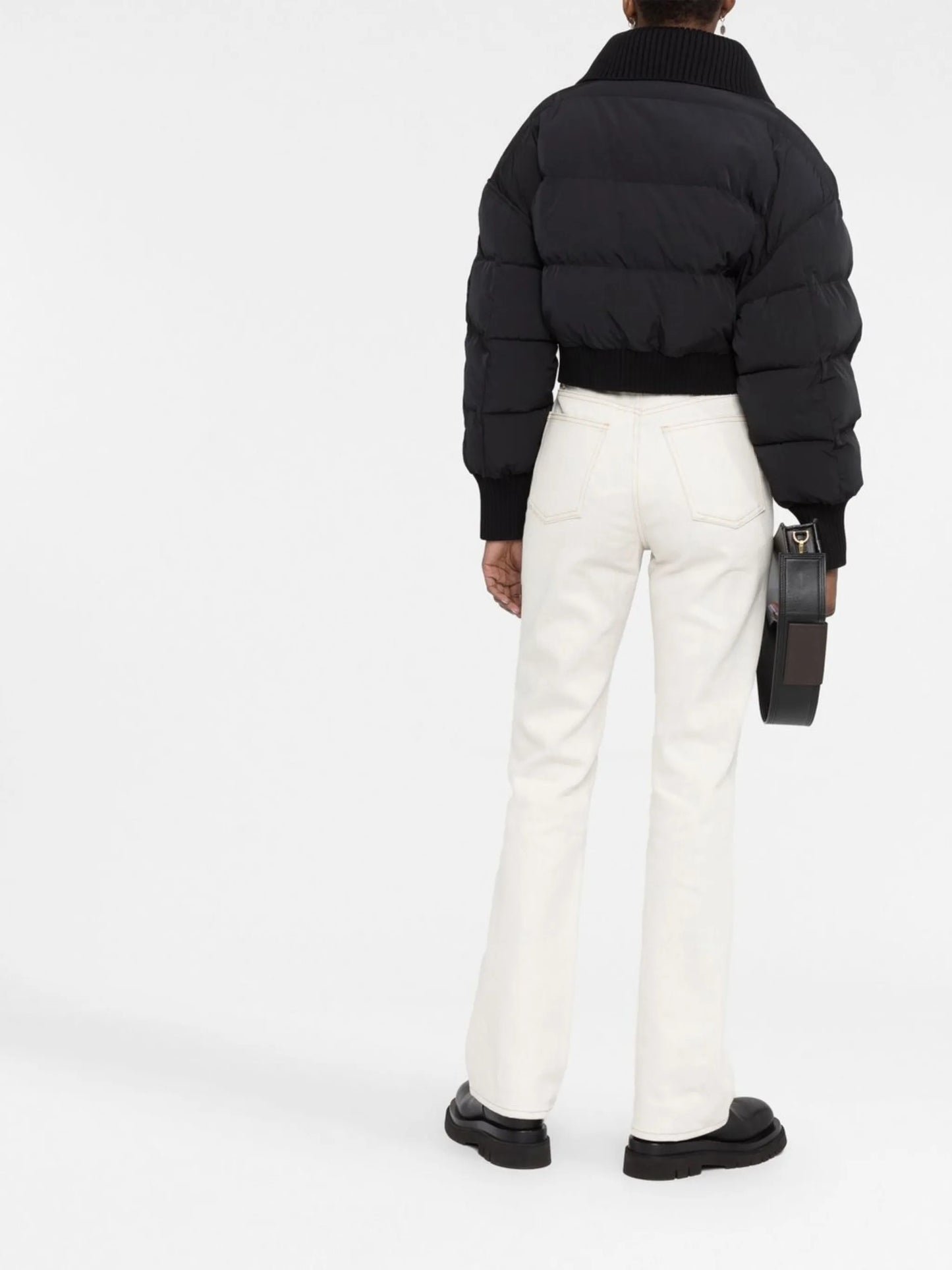 Briciola cropped puffer jacket