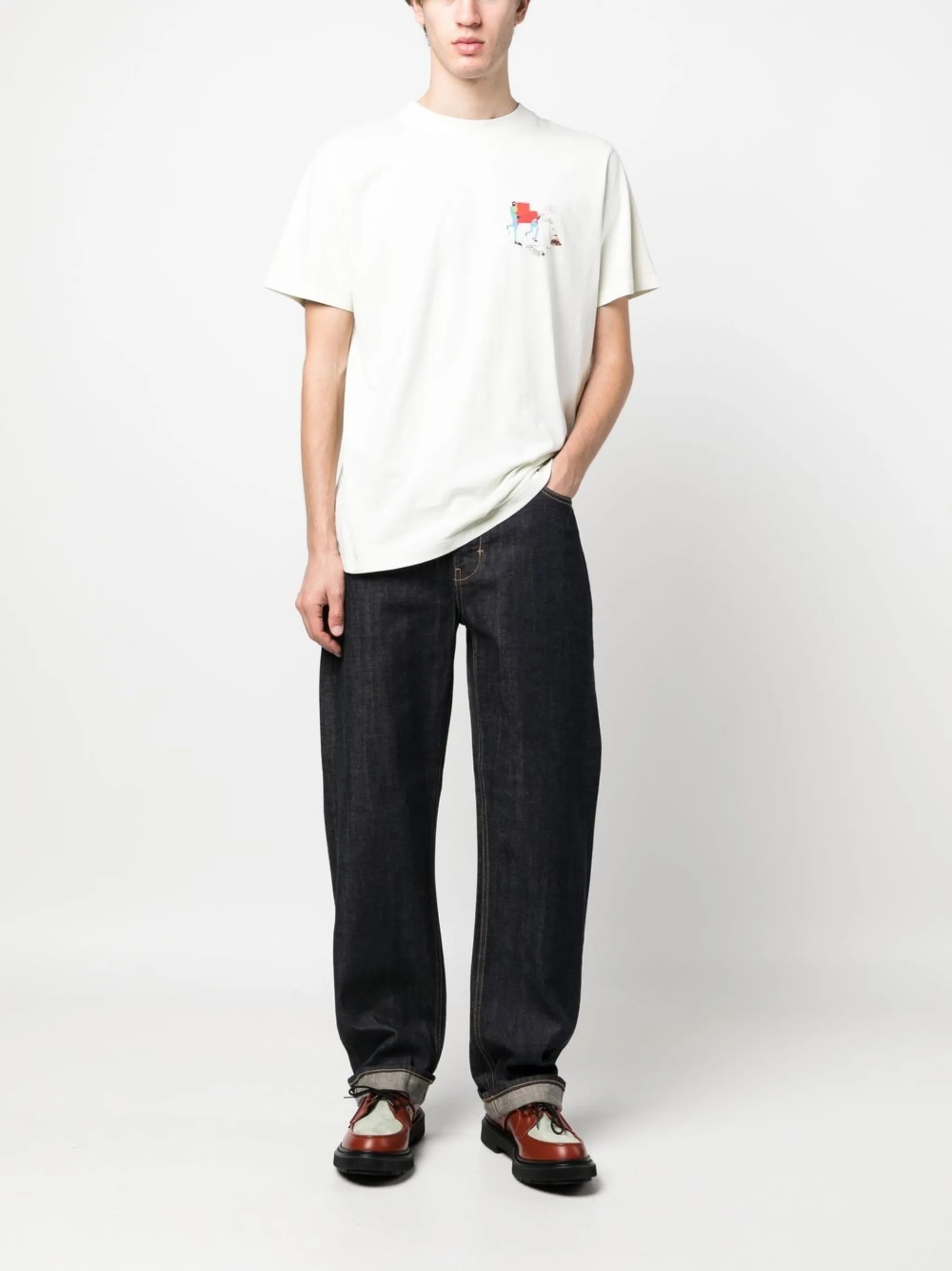 x Basquiat straight-leg jeans