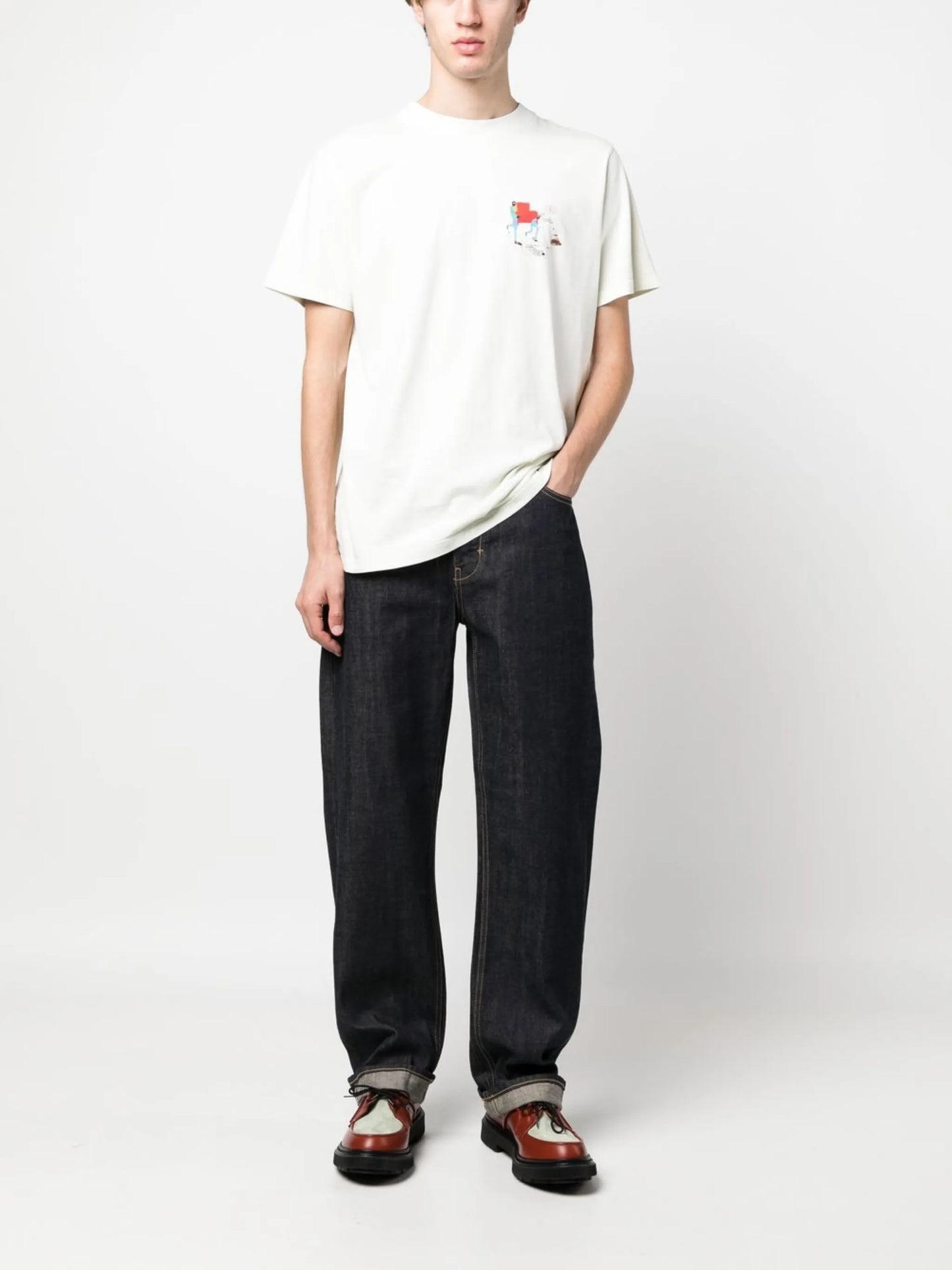 x Basquiat straight-leg jeans