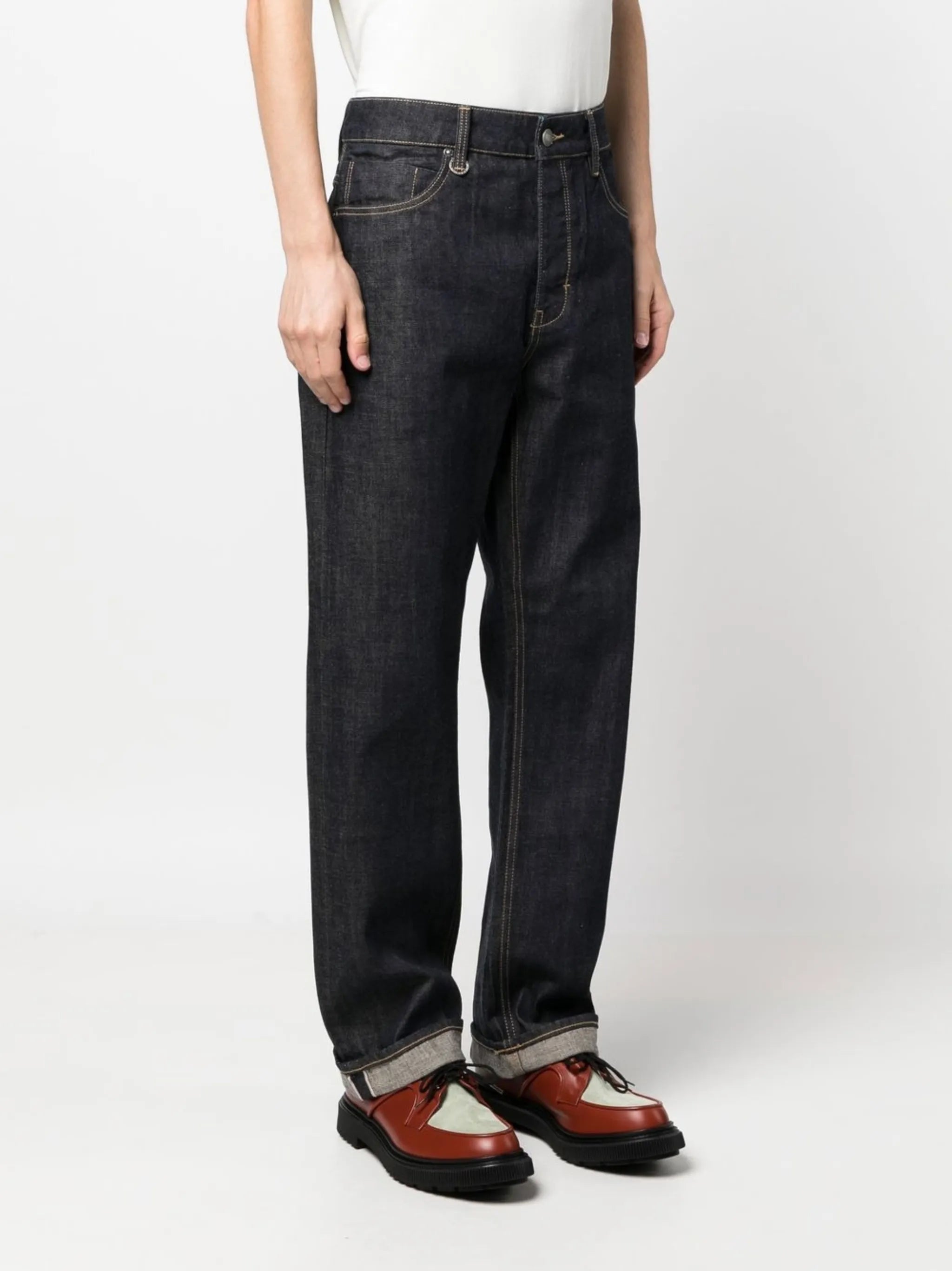 x Basquiat straight-leg jeans