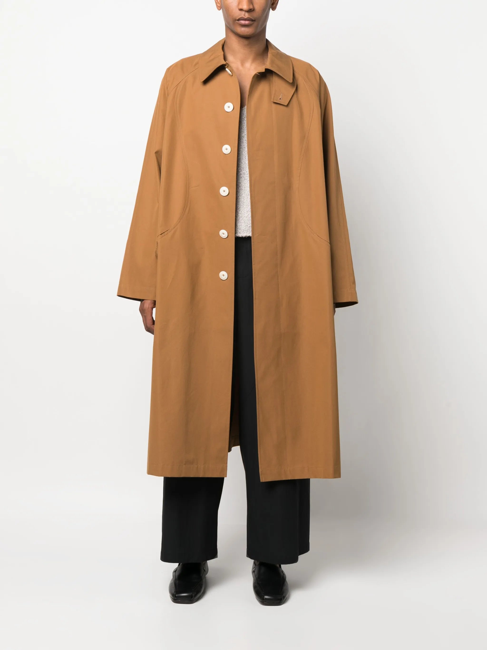 Takeshi cotton Overcoat