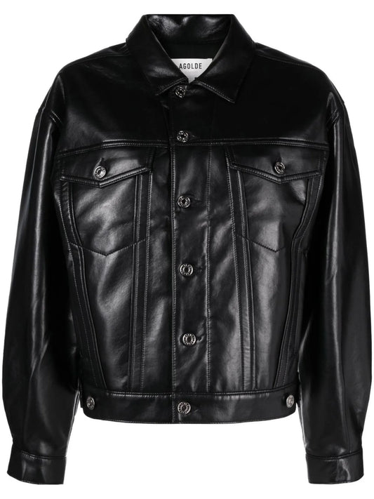 Charli recycled leather jacket