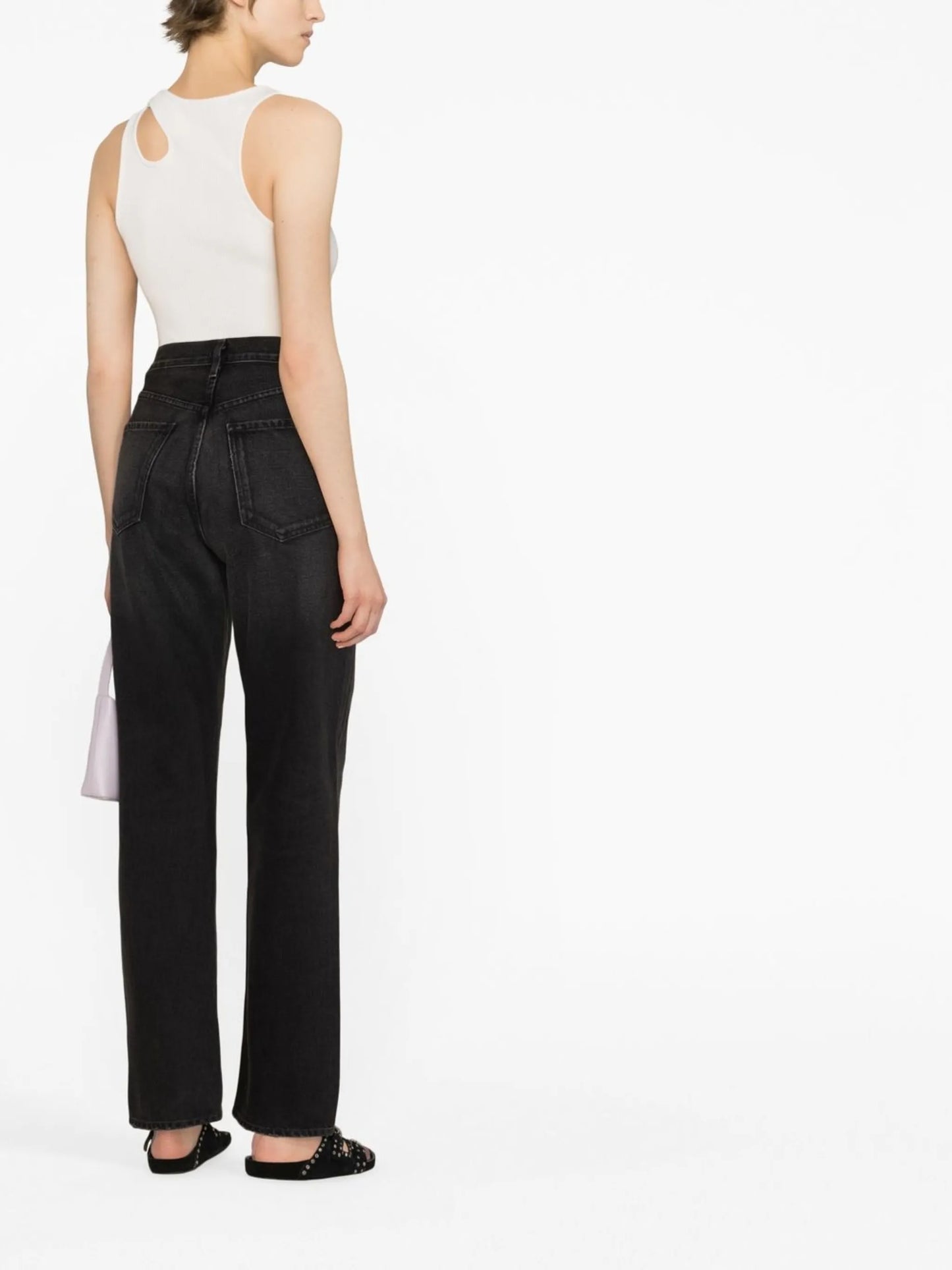Eva high-rise baggy jeans