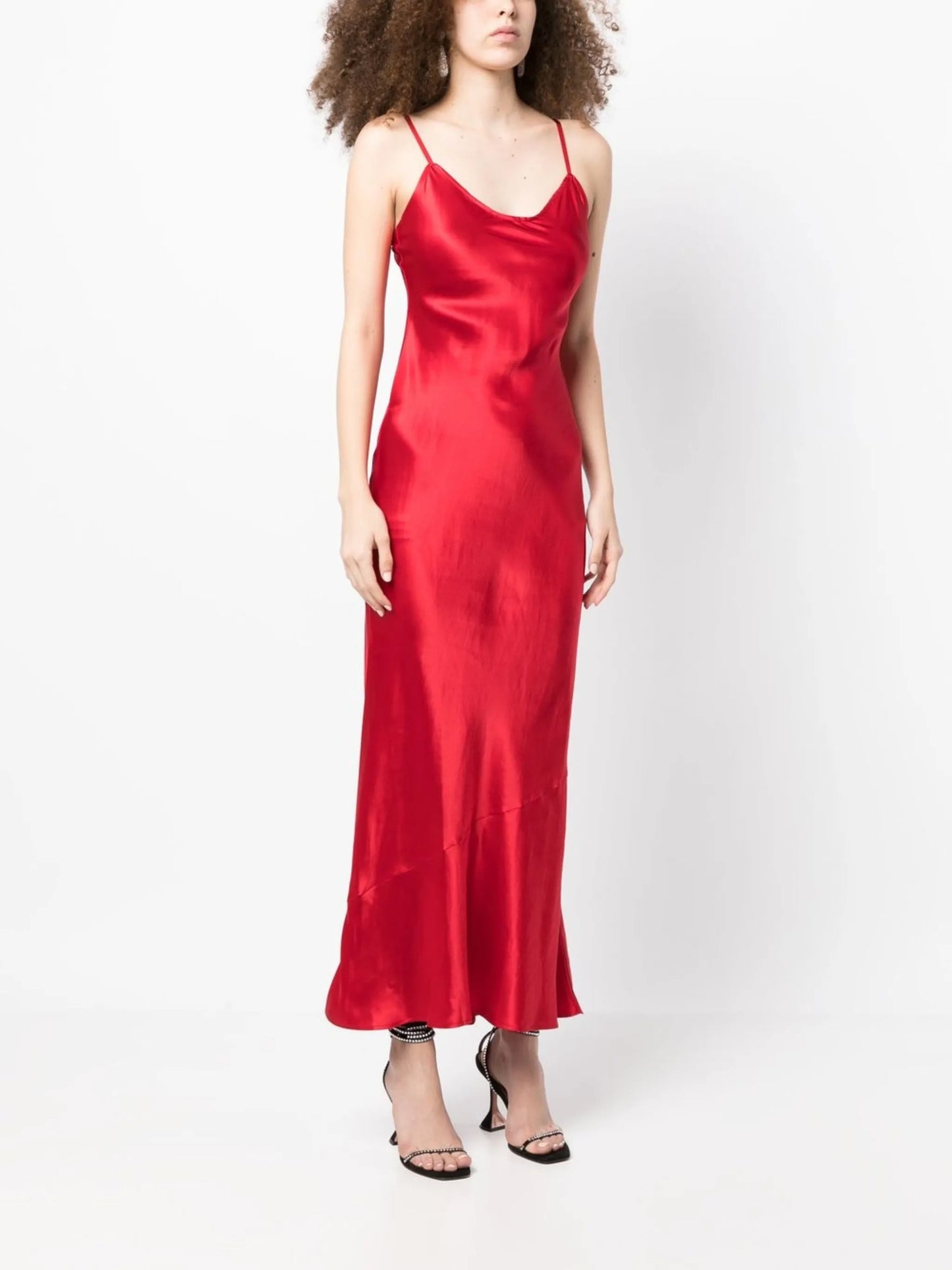 Parma silk midi dress