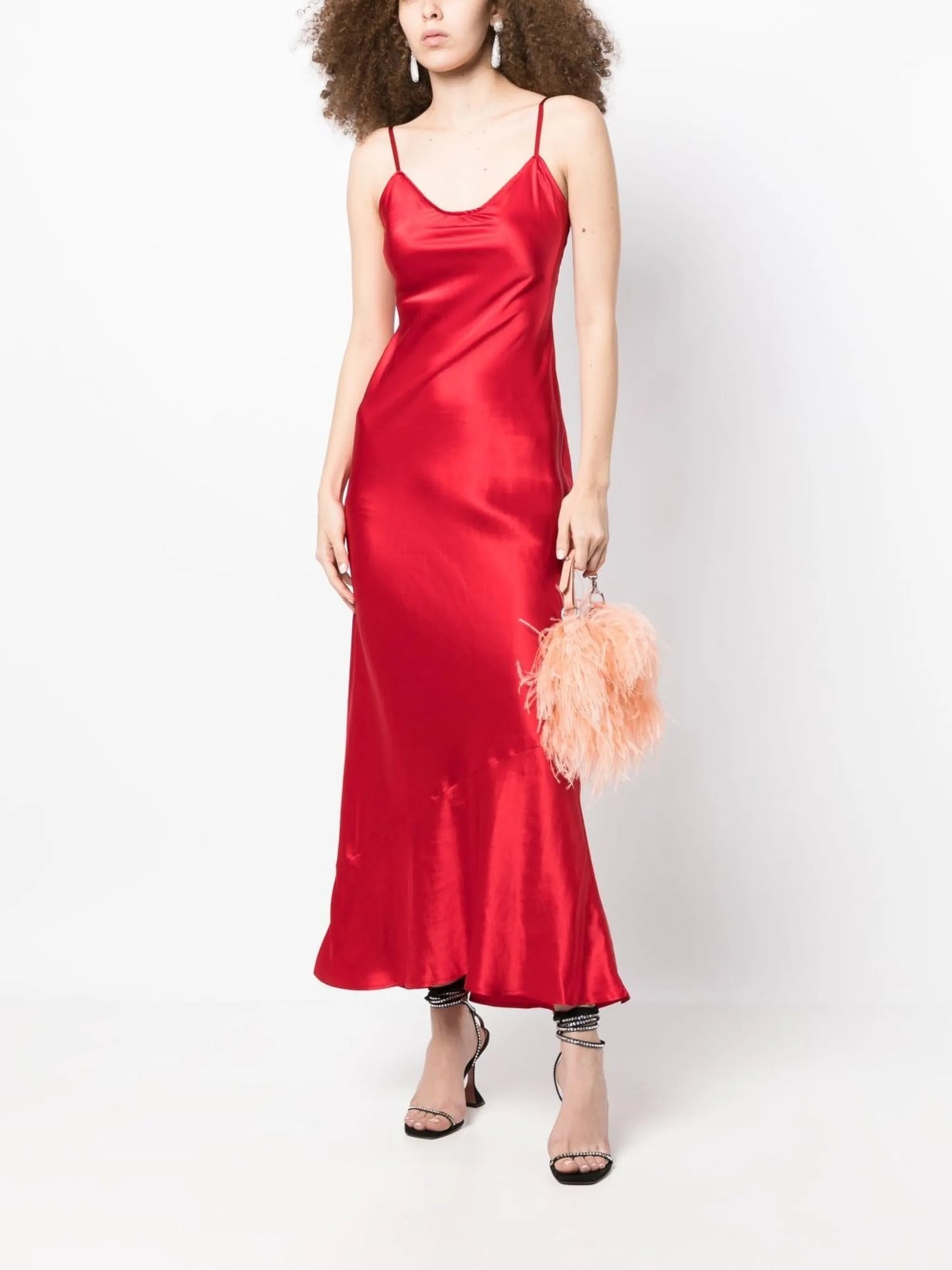 Parma silk midi dress