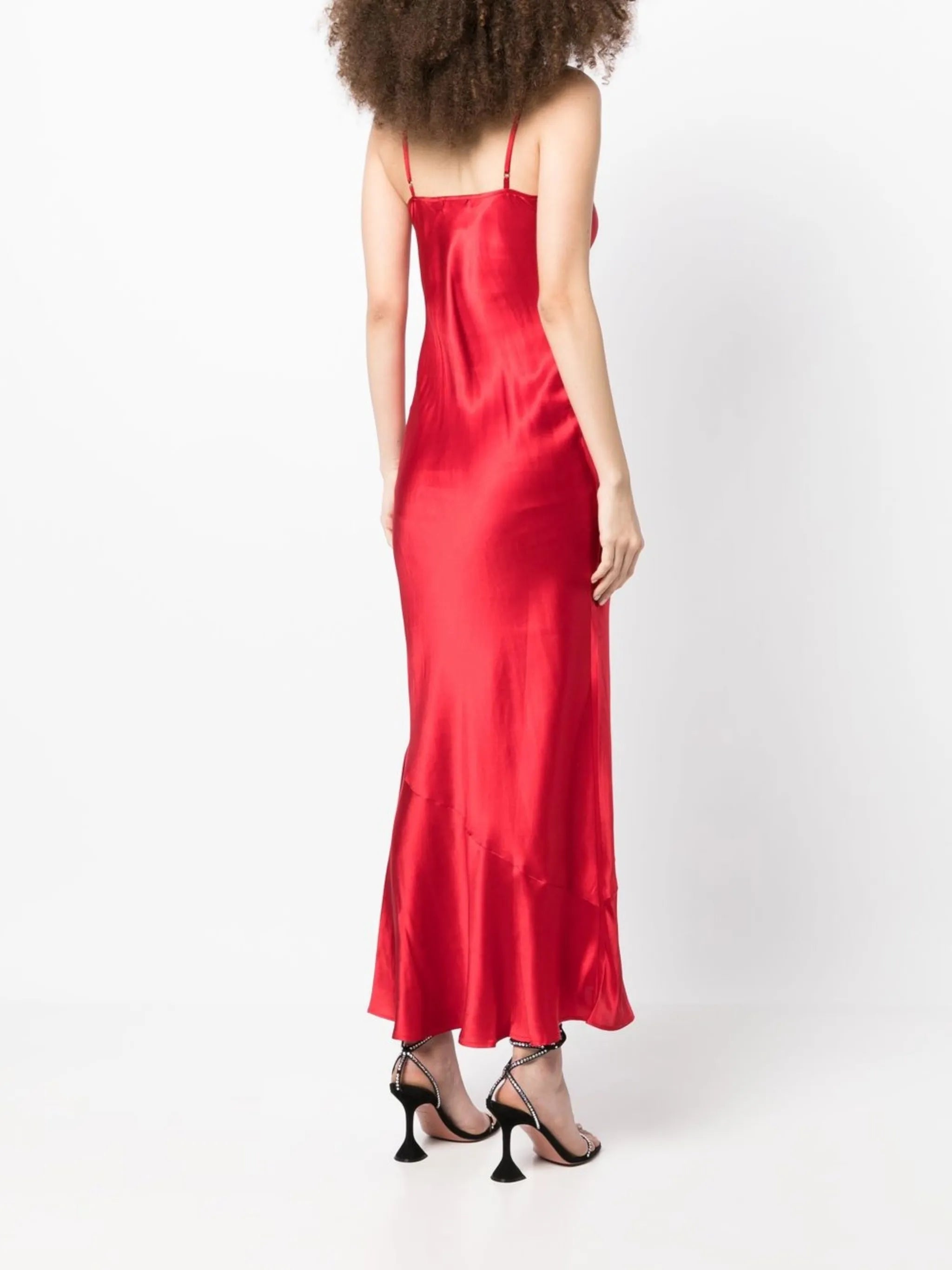 Parma silk midi dress