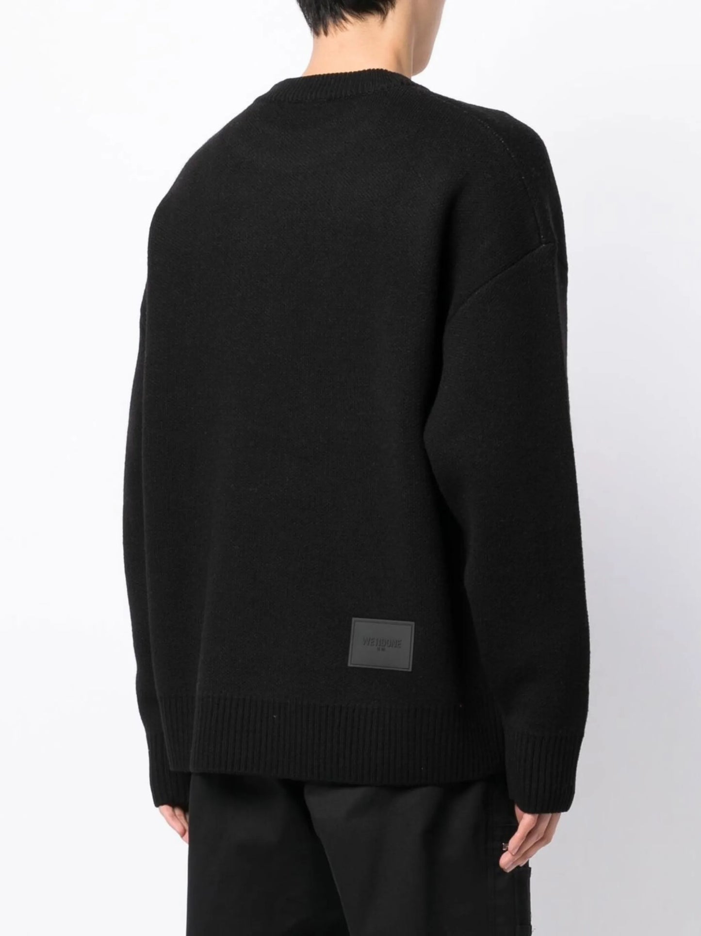 logo-embroidered jumper