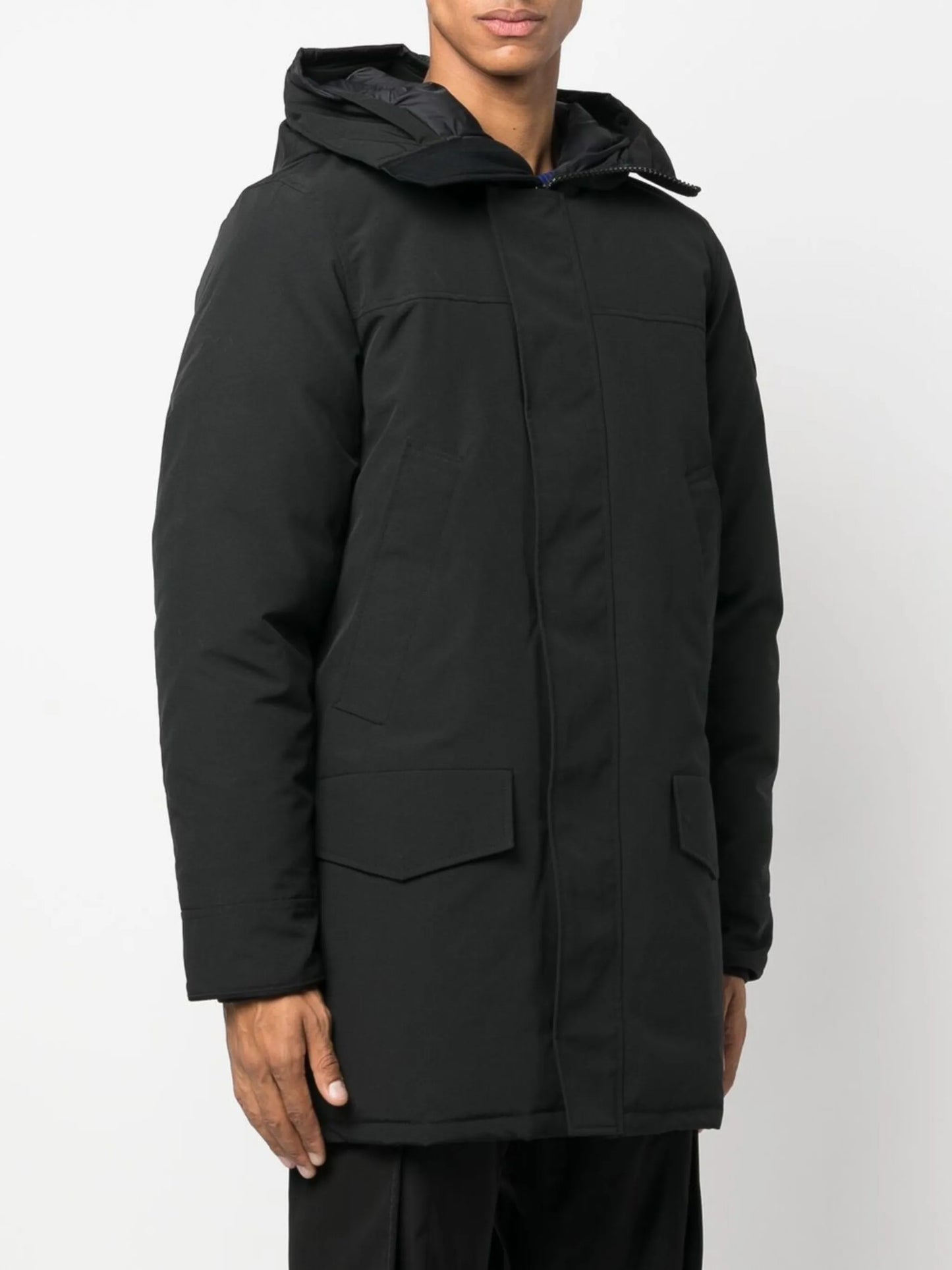 Langford hooded down coat