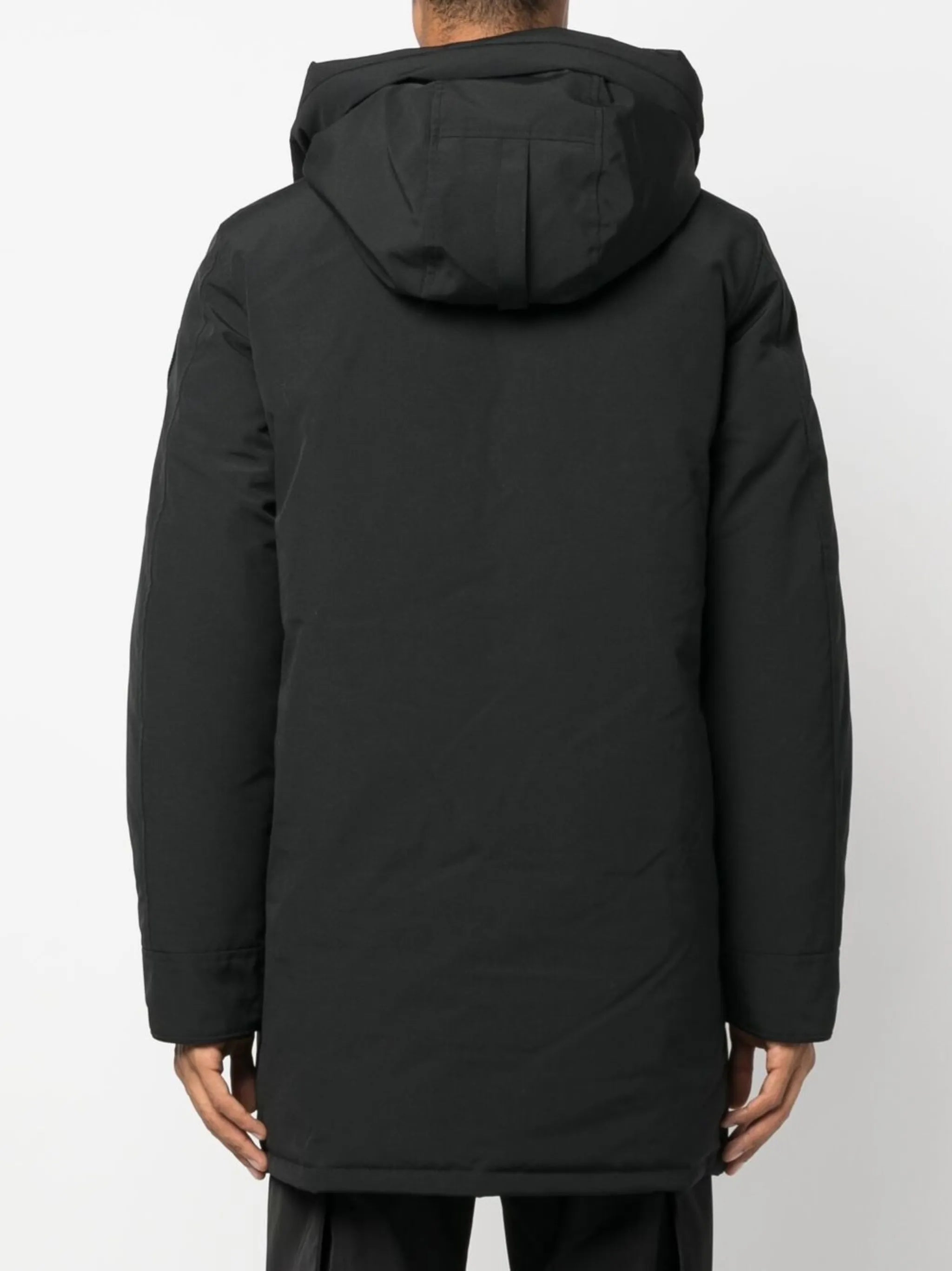 Langford hooded down coat