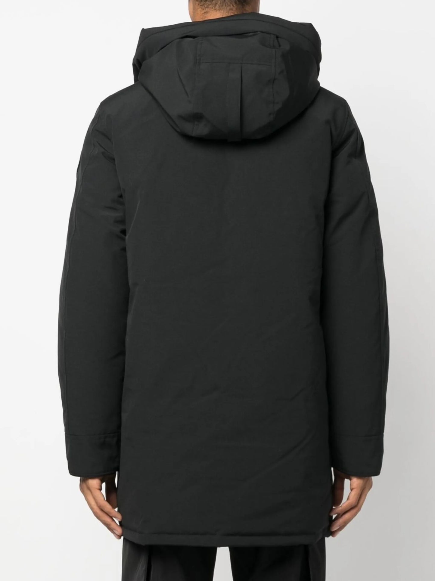 Langford hooded down coat