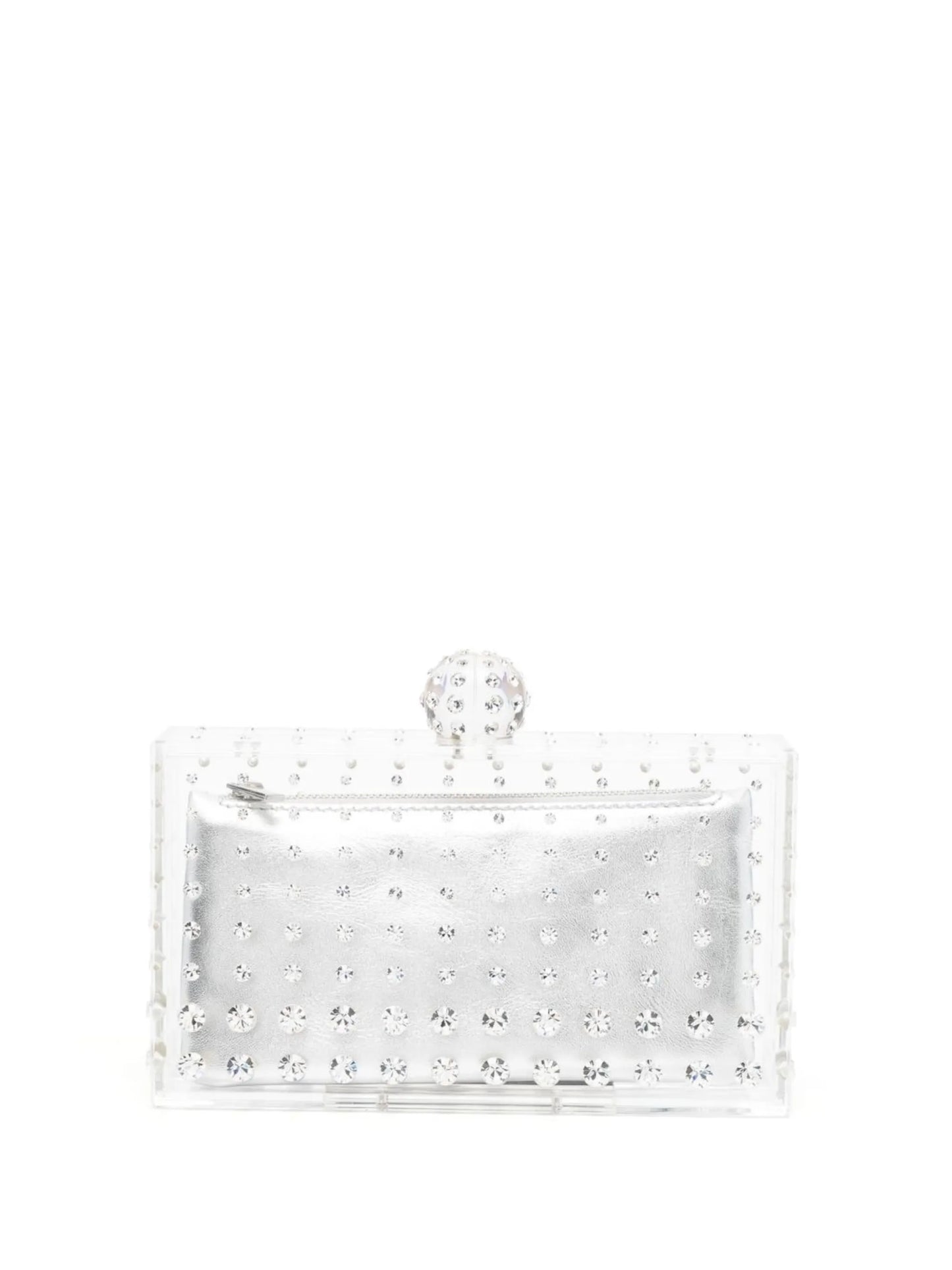 Tequila rhinestone-embellished clutch bag