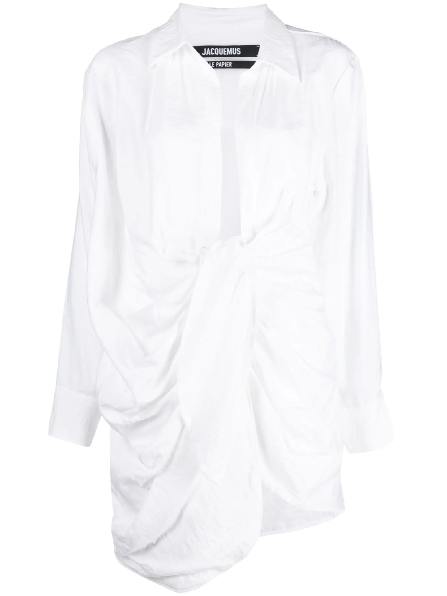 La Robe Bahia draped minidress