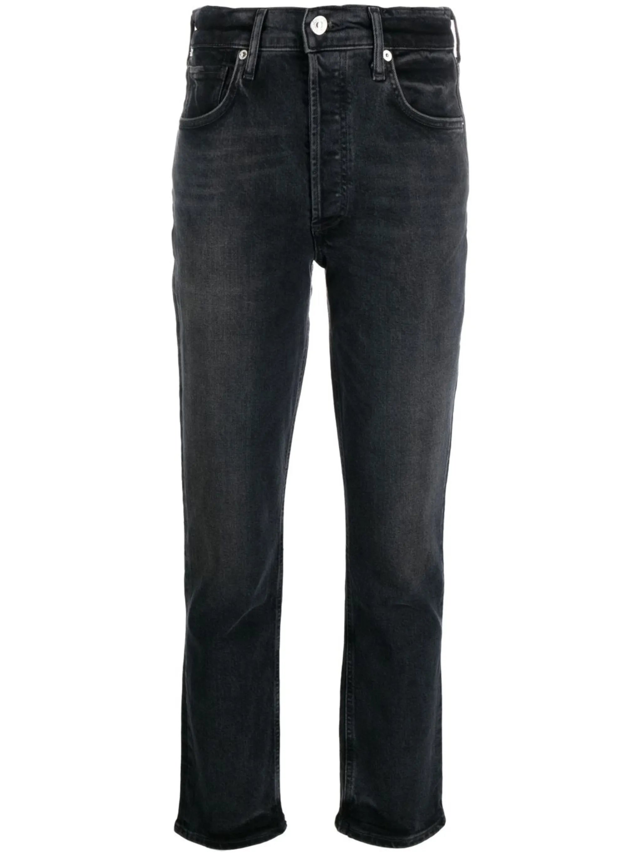 Charlotte high-rise straight jeans