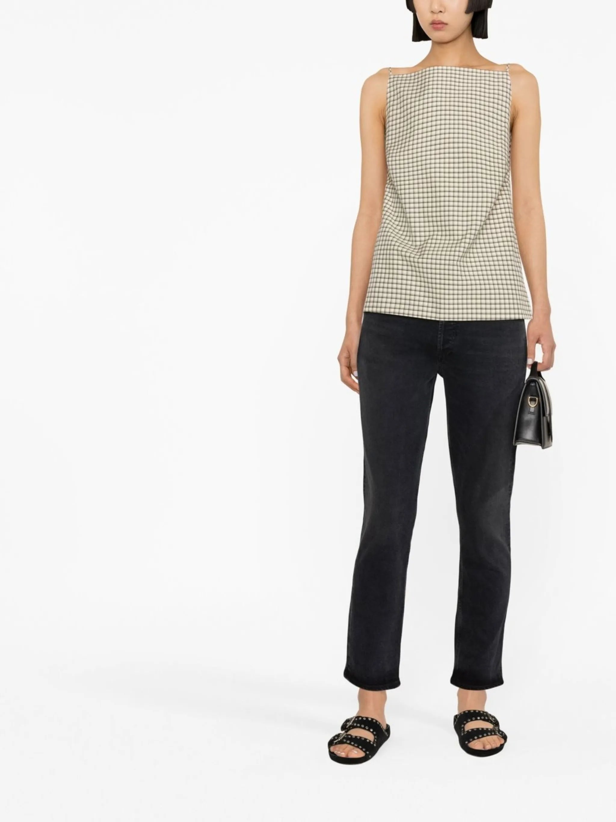 Charlotte high-rise straight jeans