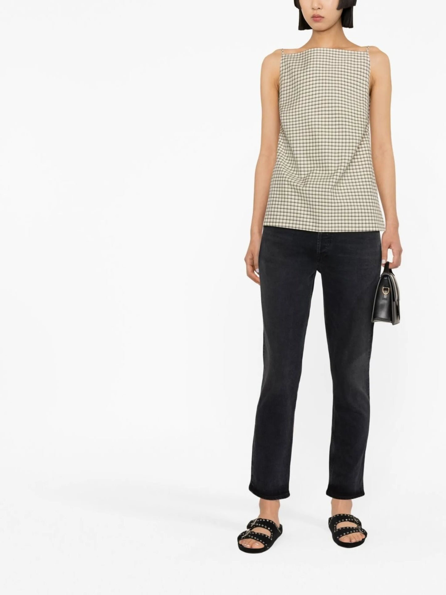 Charlotte high-rise straight jeans