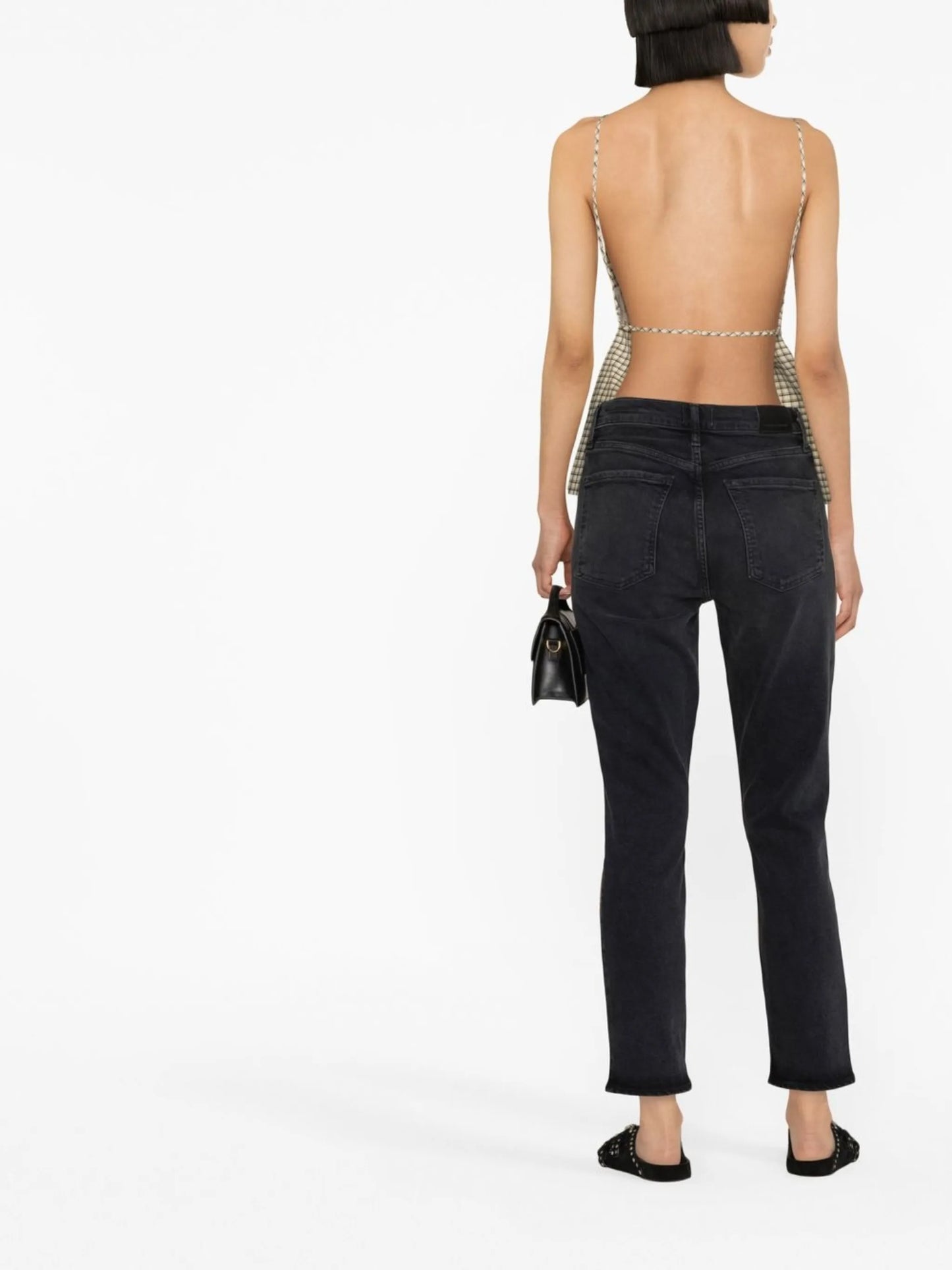 Charlotte high-rise straight jeans